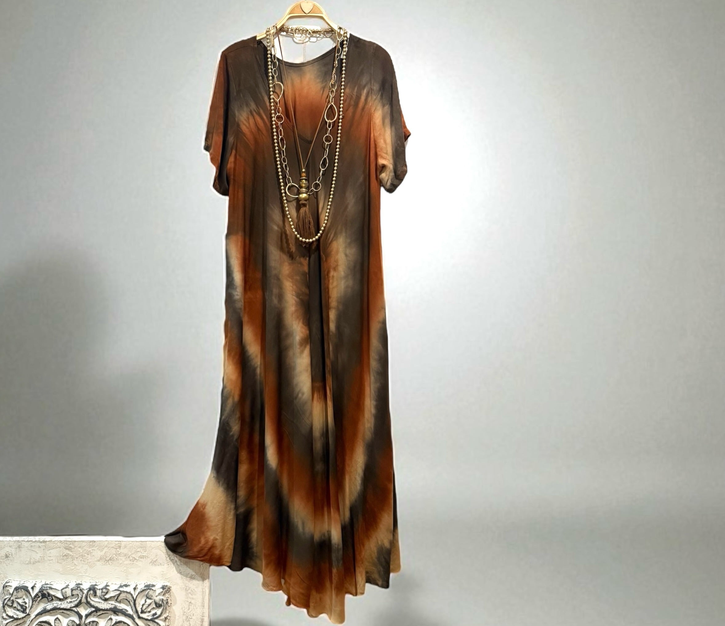 Vestido "Jasmine" tierras