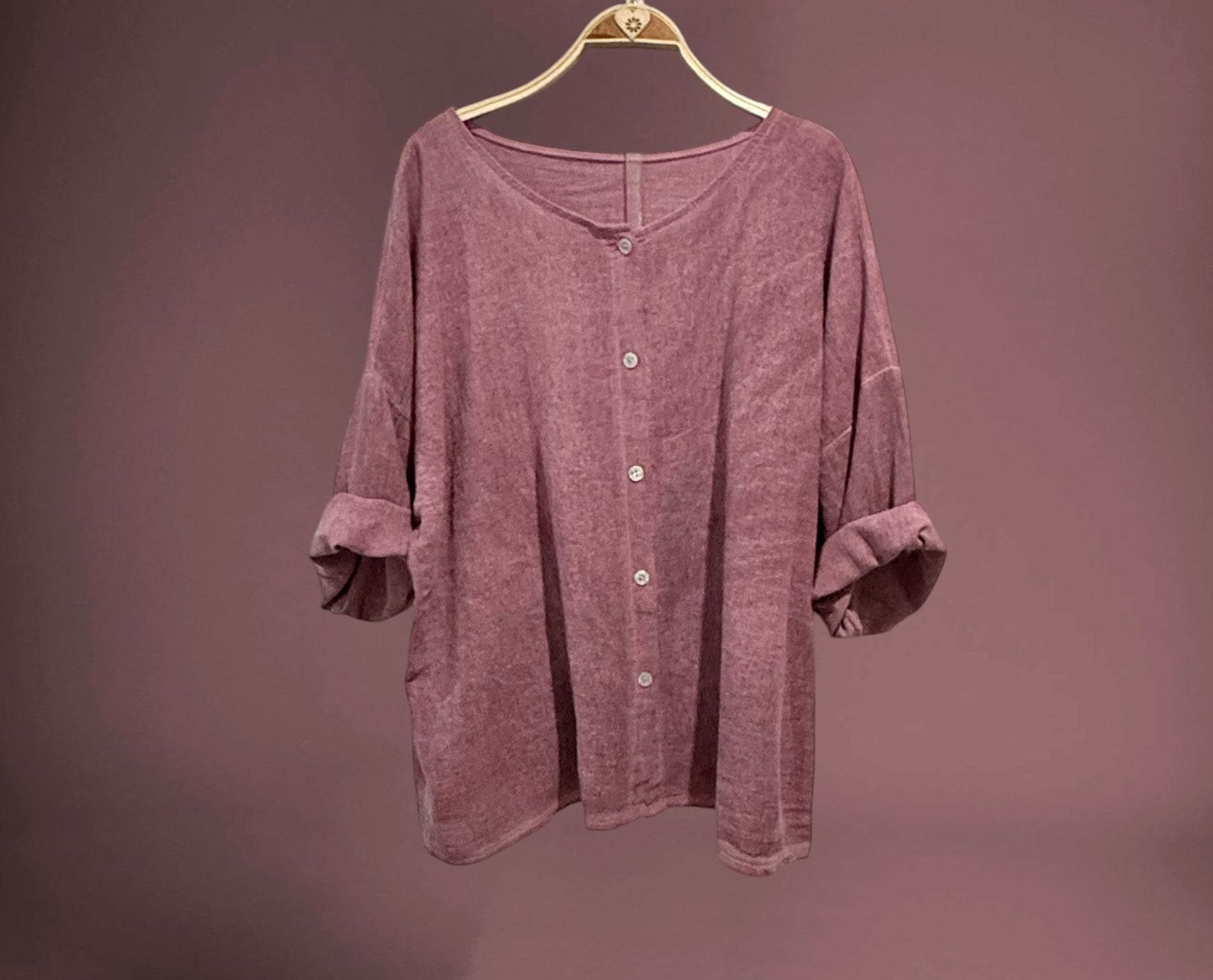 Chaqueta/camisa "Amalfi" crep