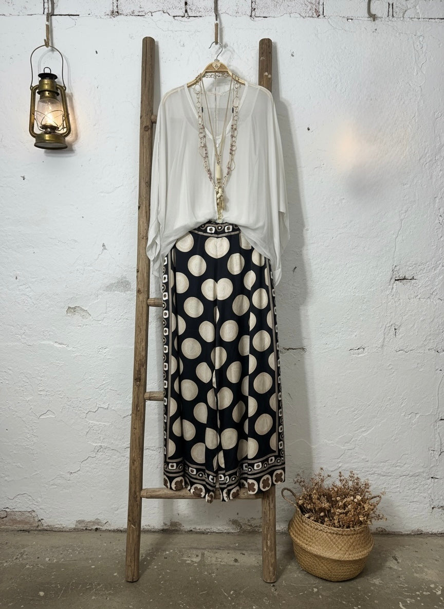 Blusa "Nazaret" marfil