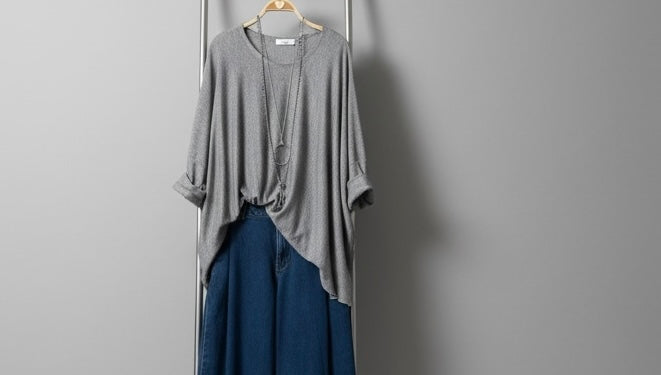 Jersey "Over Plus" gris