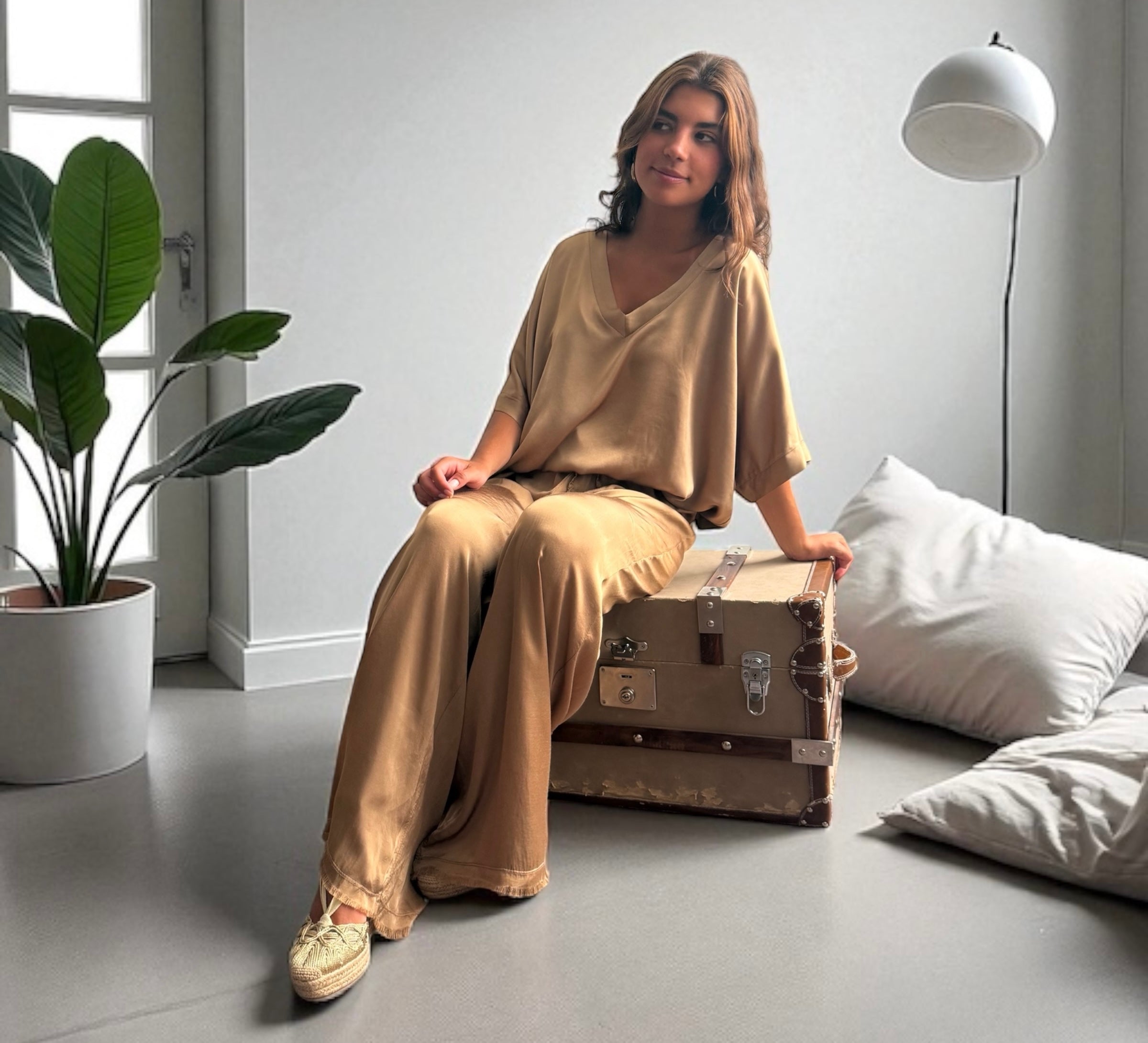 Pantalón "Ofelia" oro