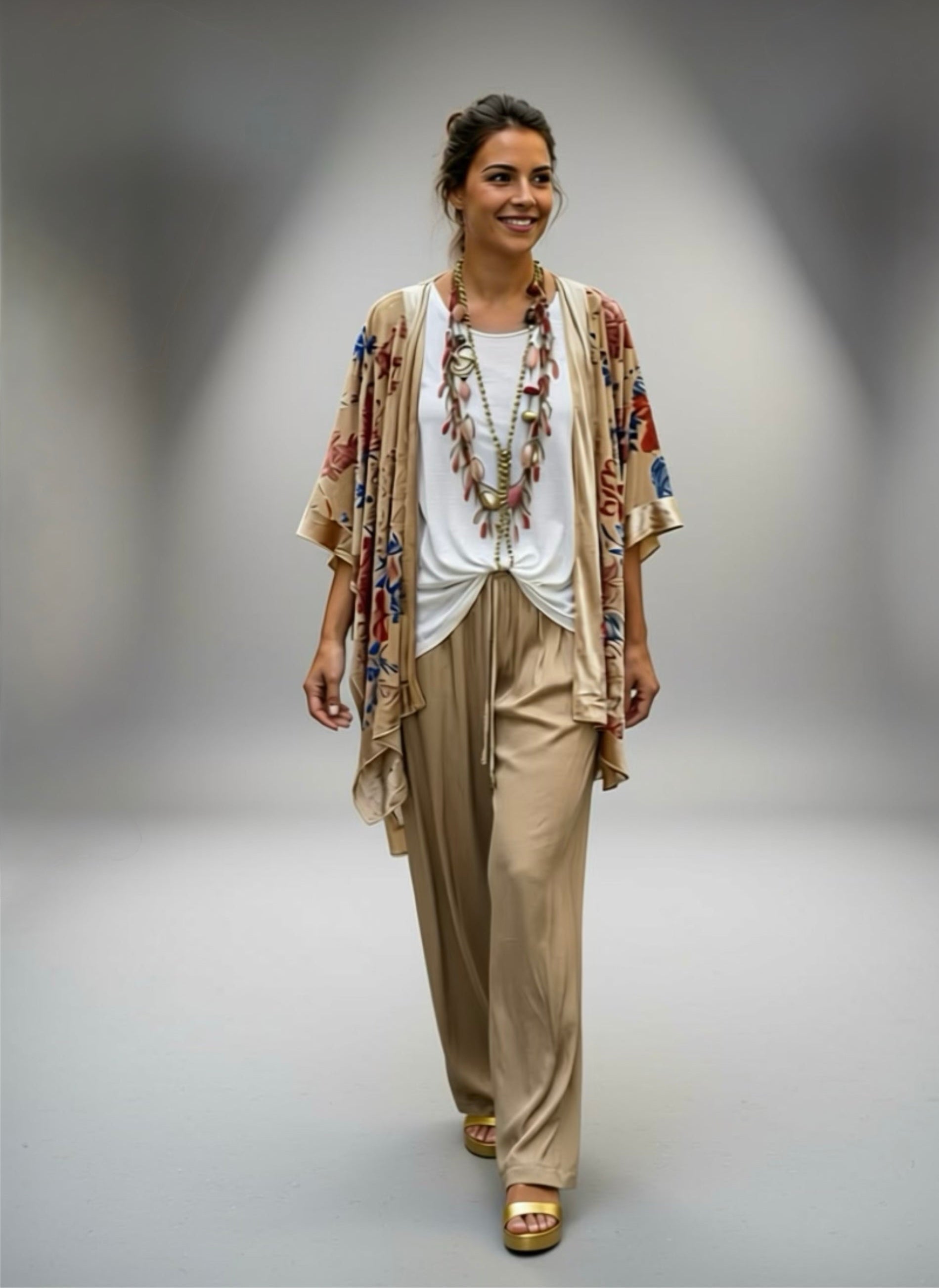 Kaftan "Adagio" light gold