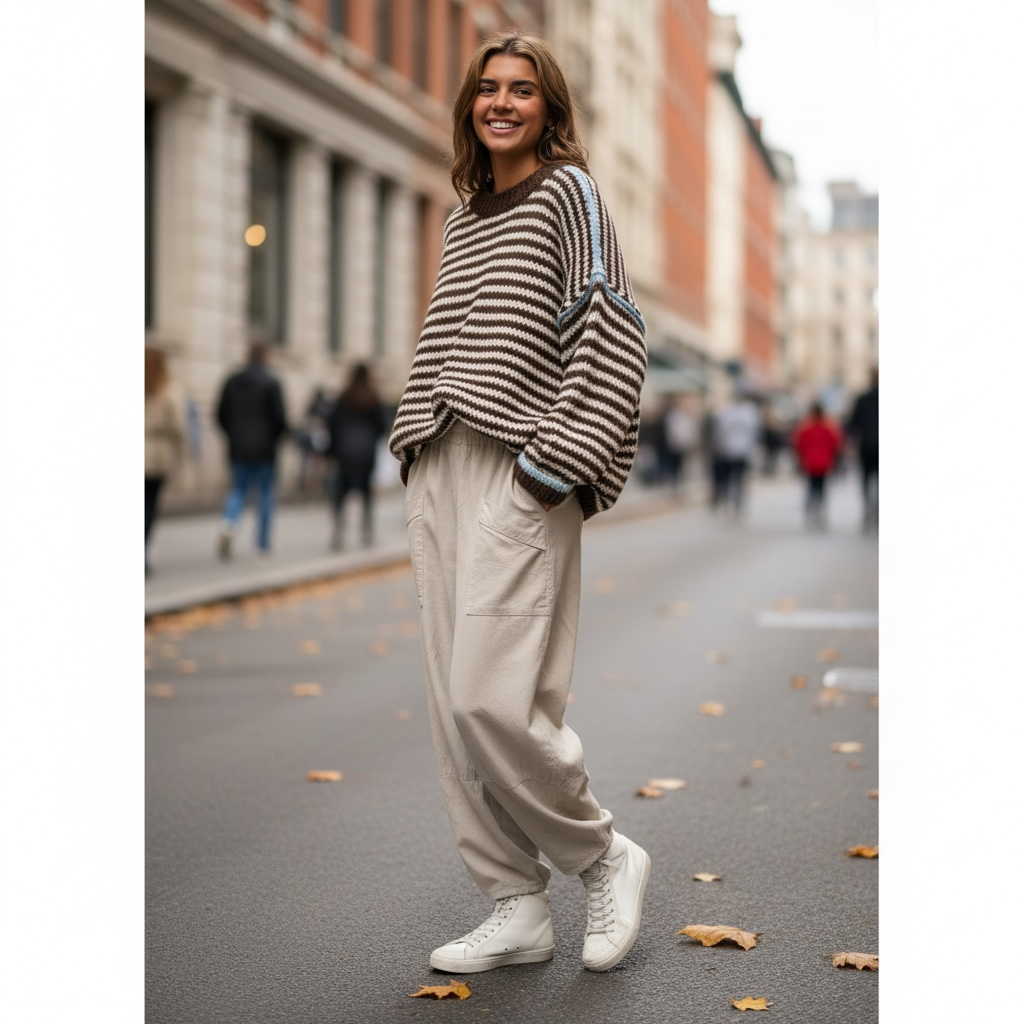 Jersey "Ainara" claro con celeste