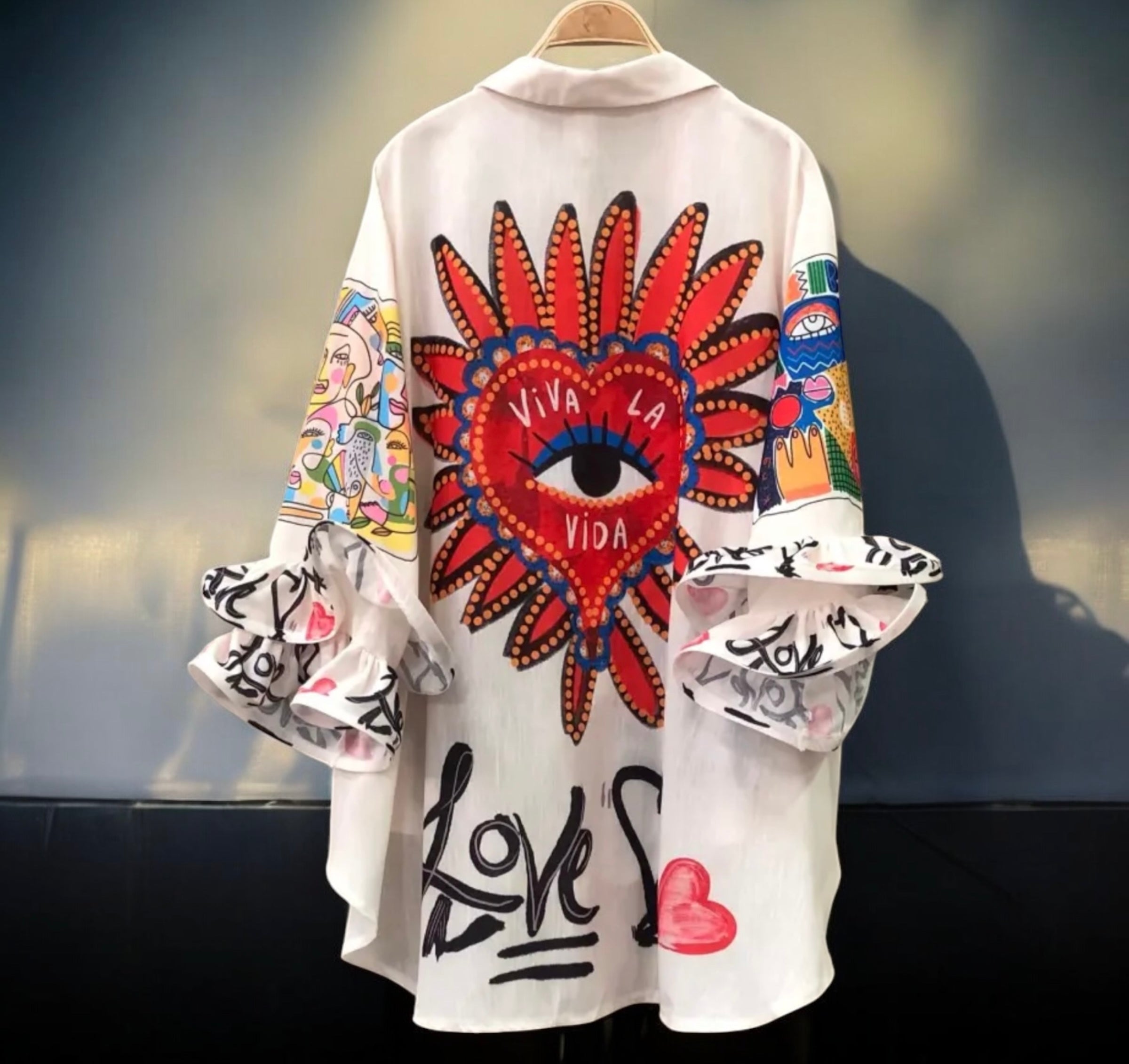 Camisa "Faralaes Viva La Vida"