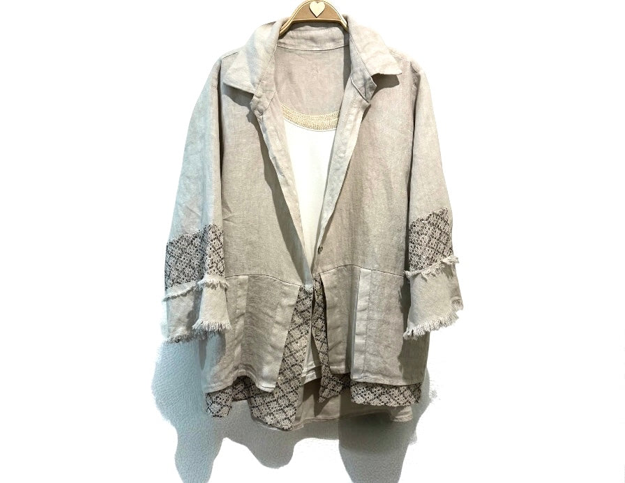 Sobrecamisa "Diletta" arena