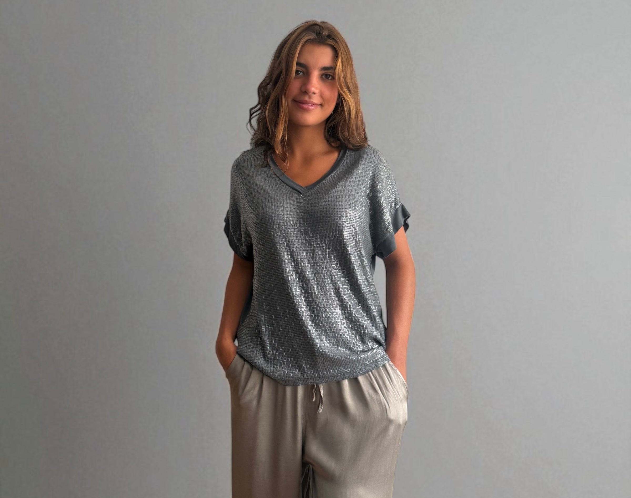 Camiseta "Paillettes"