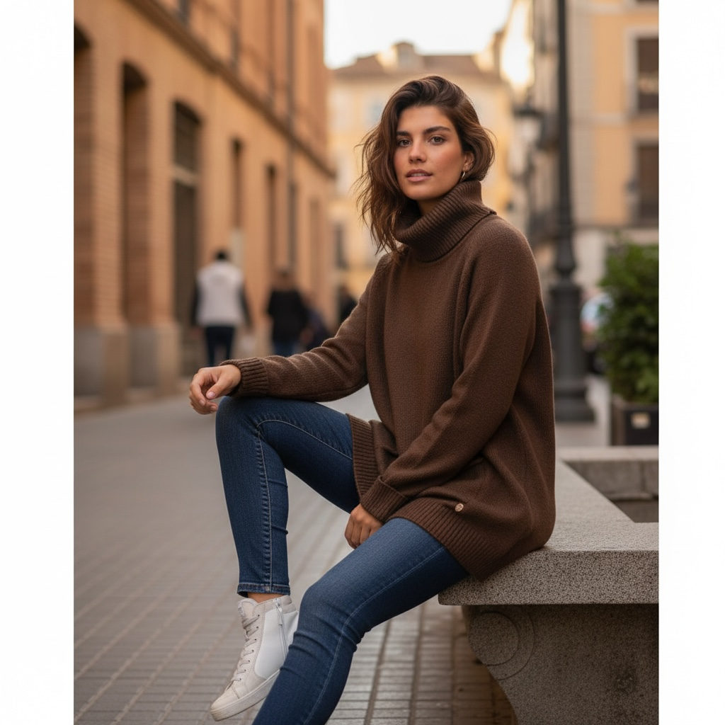 Jersey "Tartaruga" chocolate