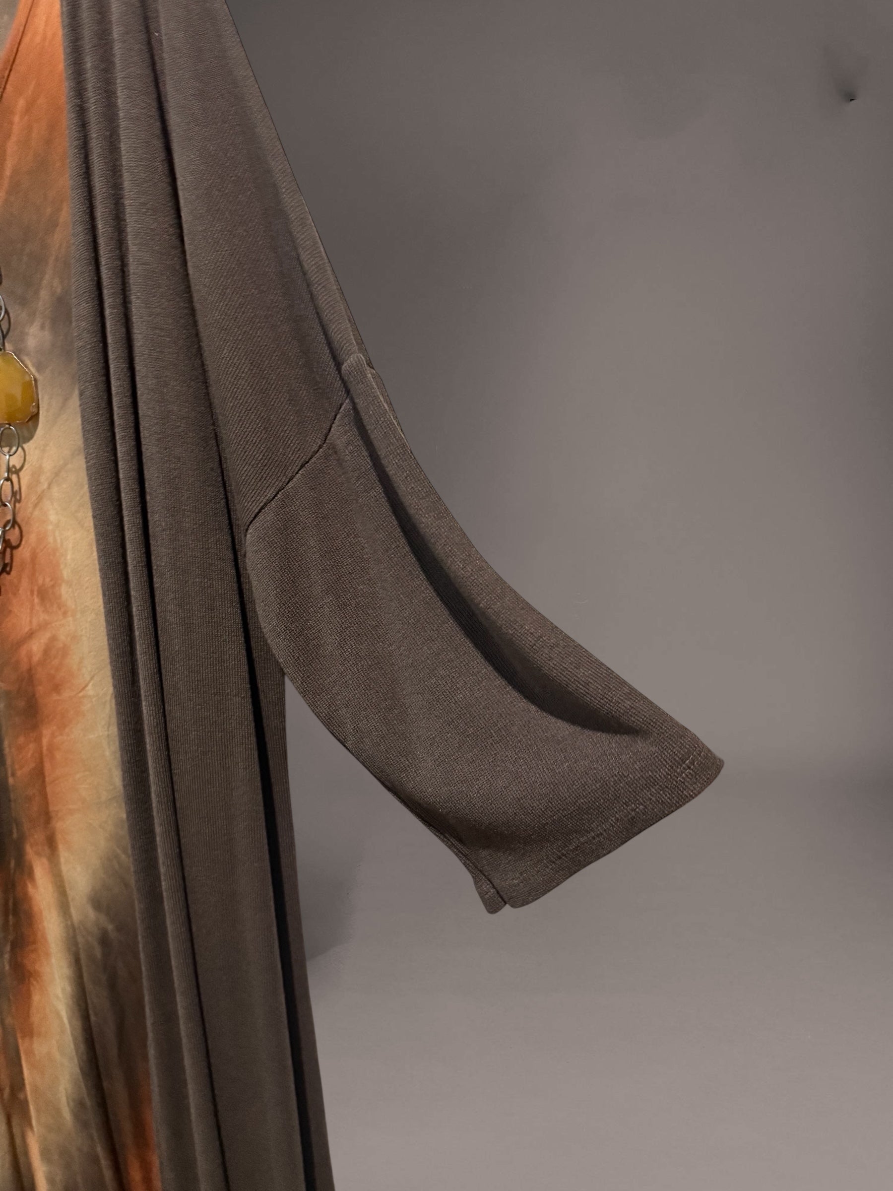 Cárdigan "Basic Chocolate"