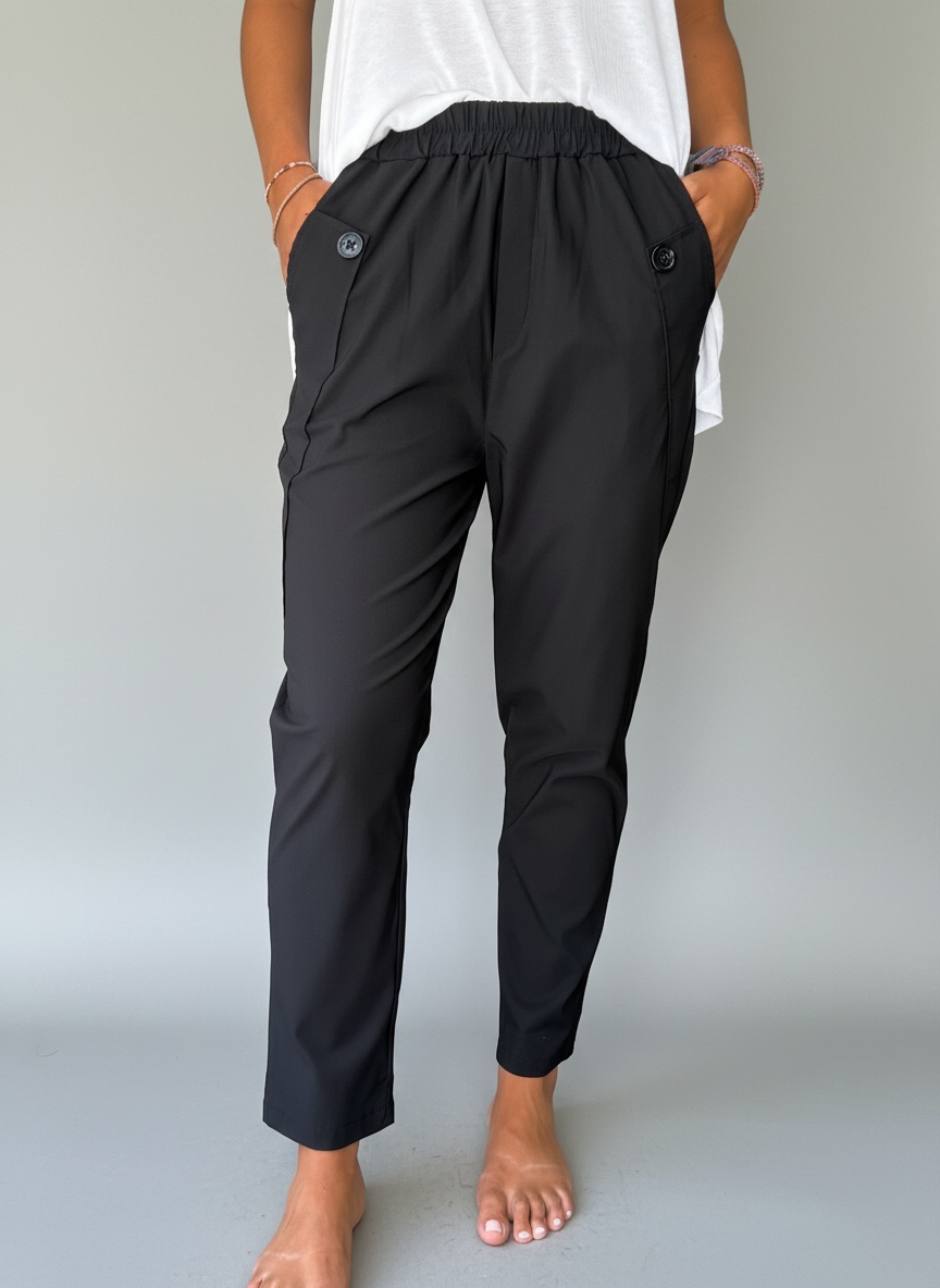Pantalón "Slouchy Botones"