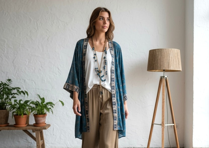 Kimono "Jaipur Bondí"