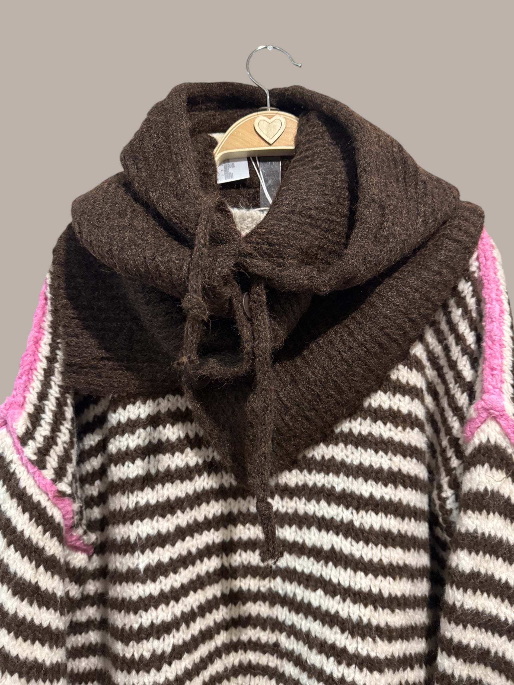 Balaclava "Diletta" marrón chocolate