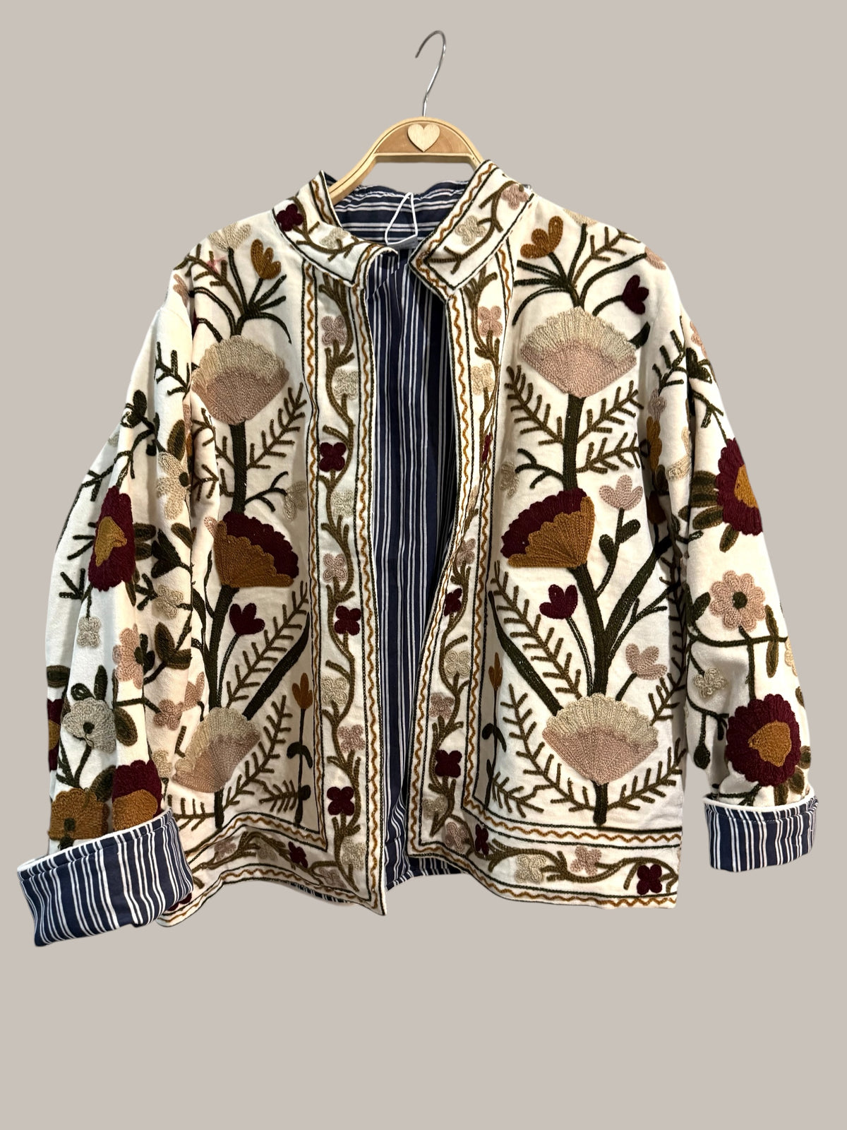 Chaqueta "India" tierras