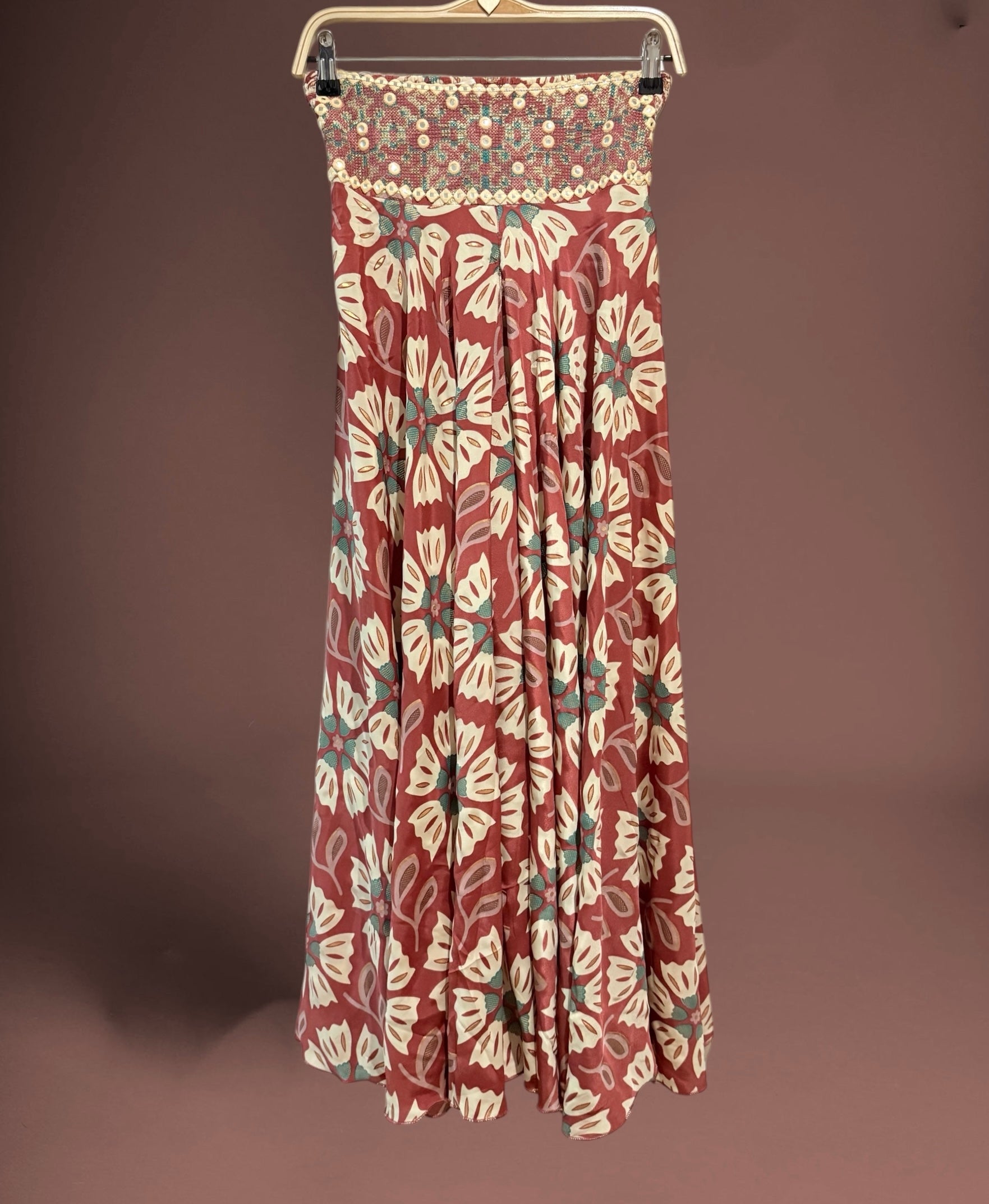 Falda pantalón "India Crep"