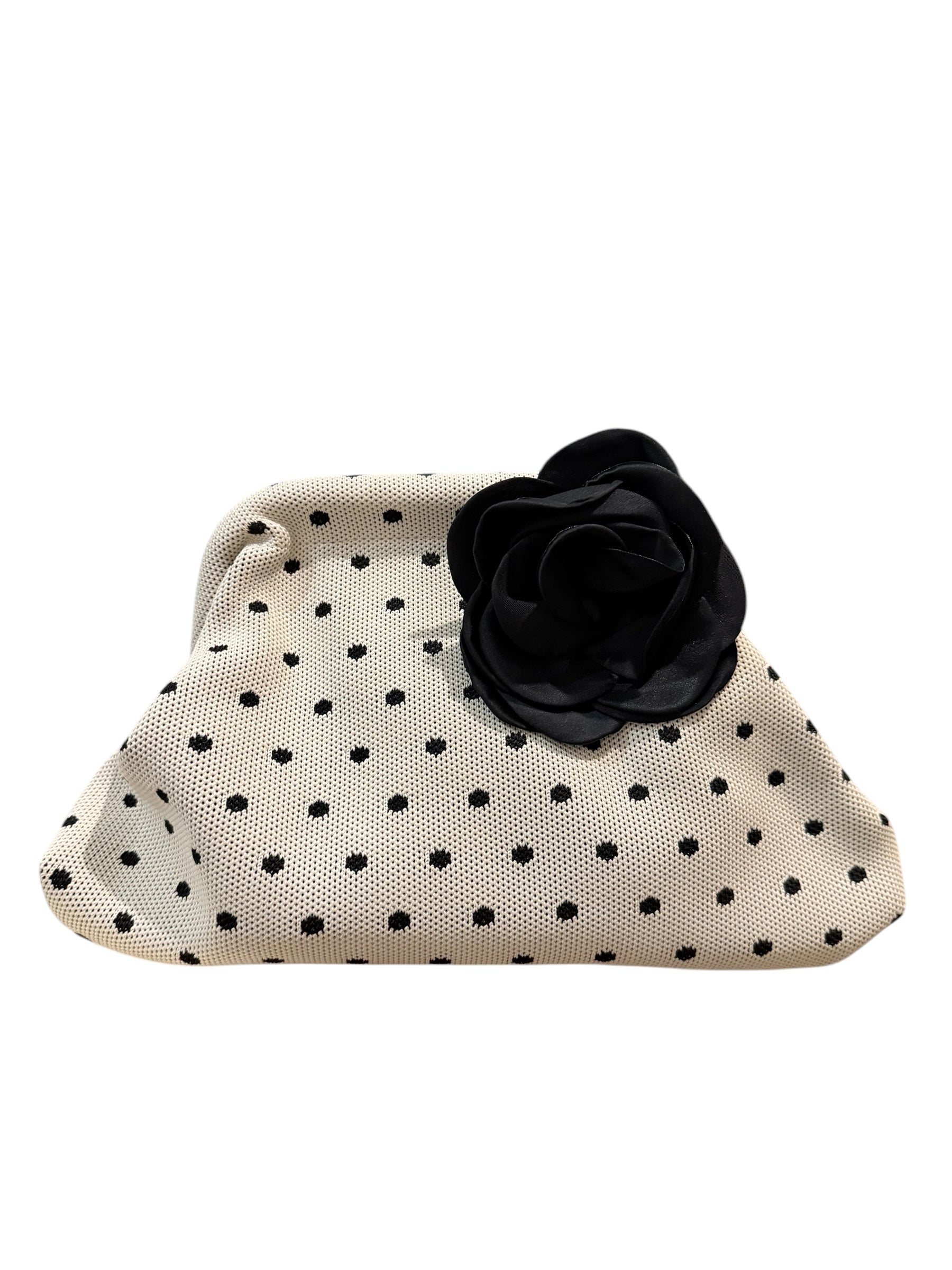 Bolso "Tiana" lunares con flor