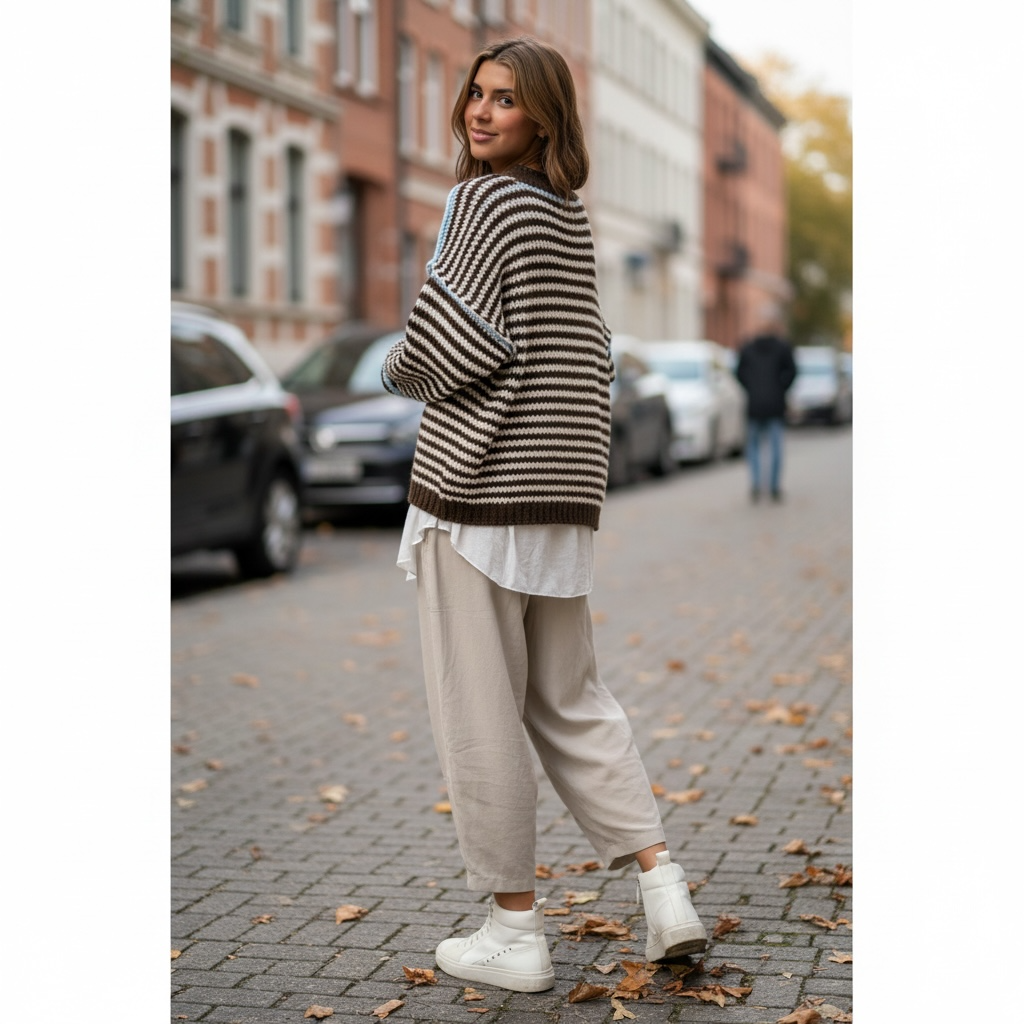 Jersey "Ainara" claro con celeste