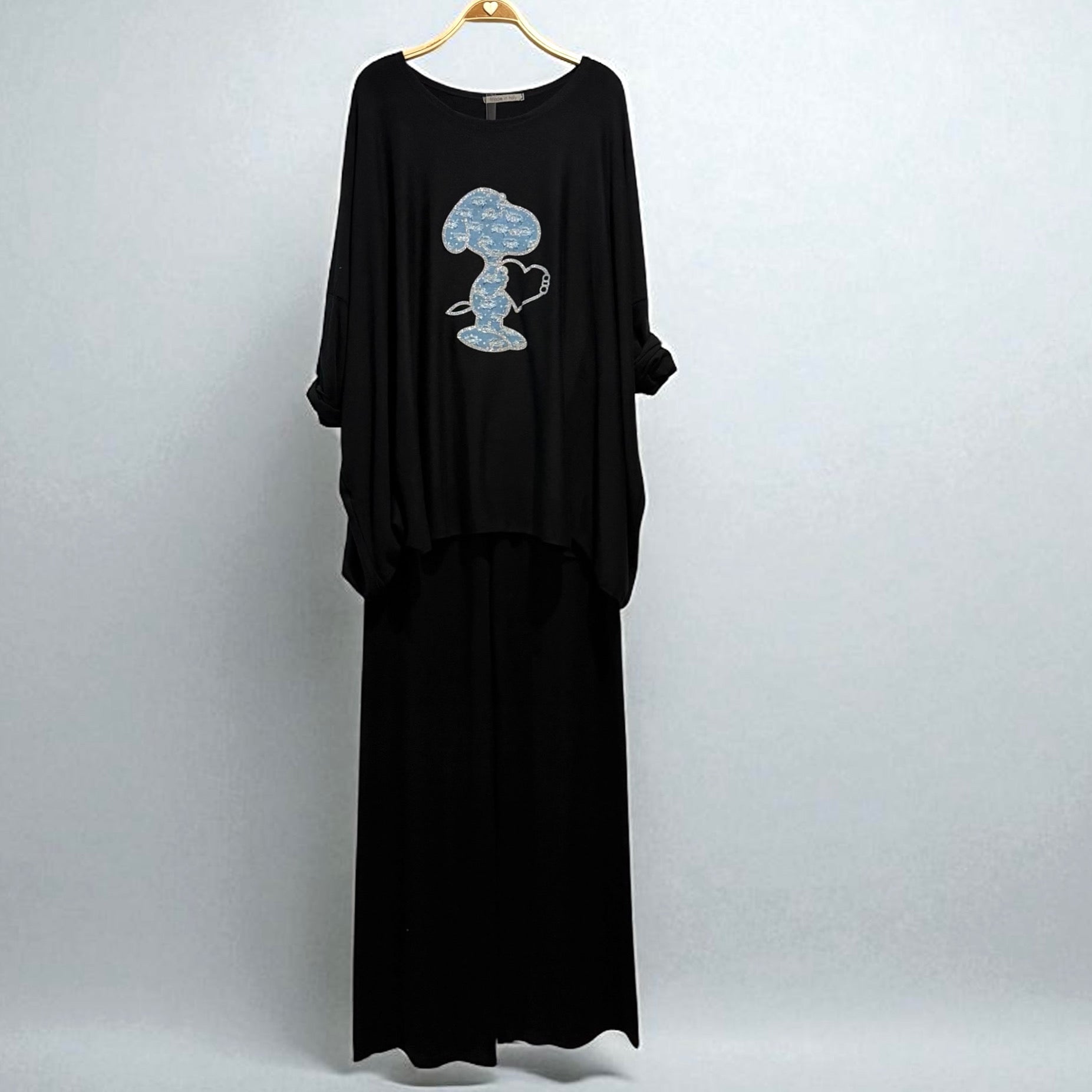 Jersey "Over Must Love" negro