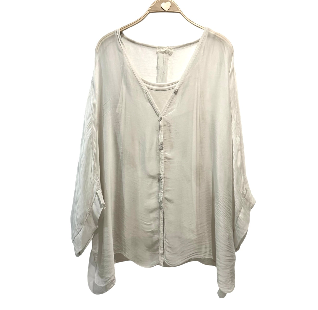 Blusa "Siena"marfil