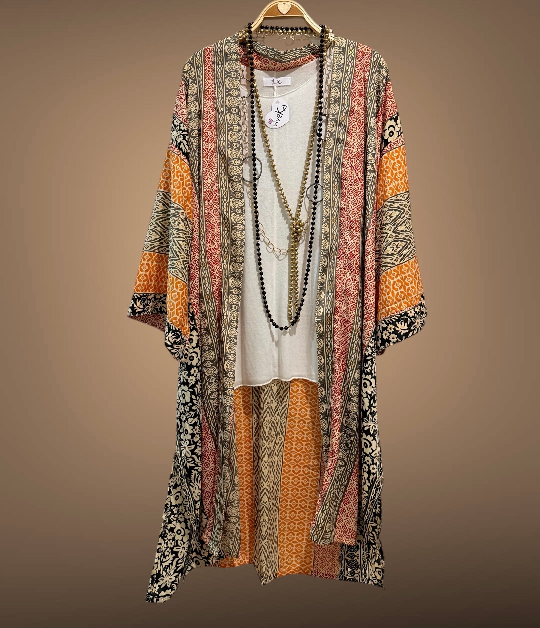 Kimono "Shaila Naranja"