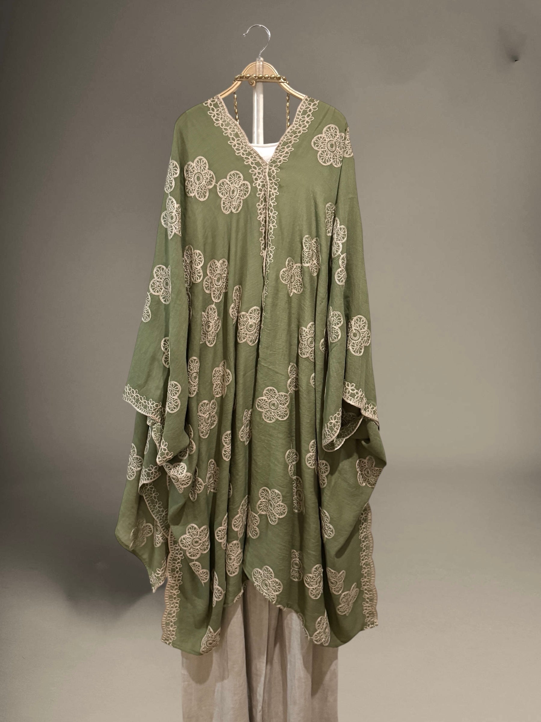 Kimono "Zahara" verde