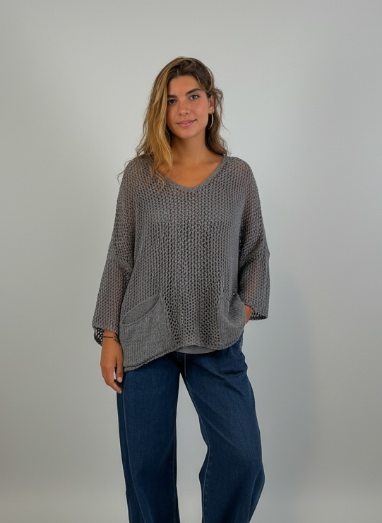 Jersey "Calado" gris