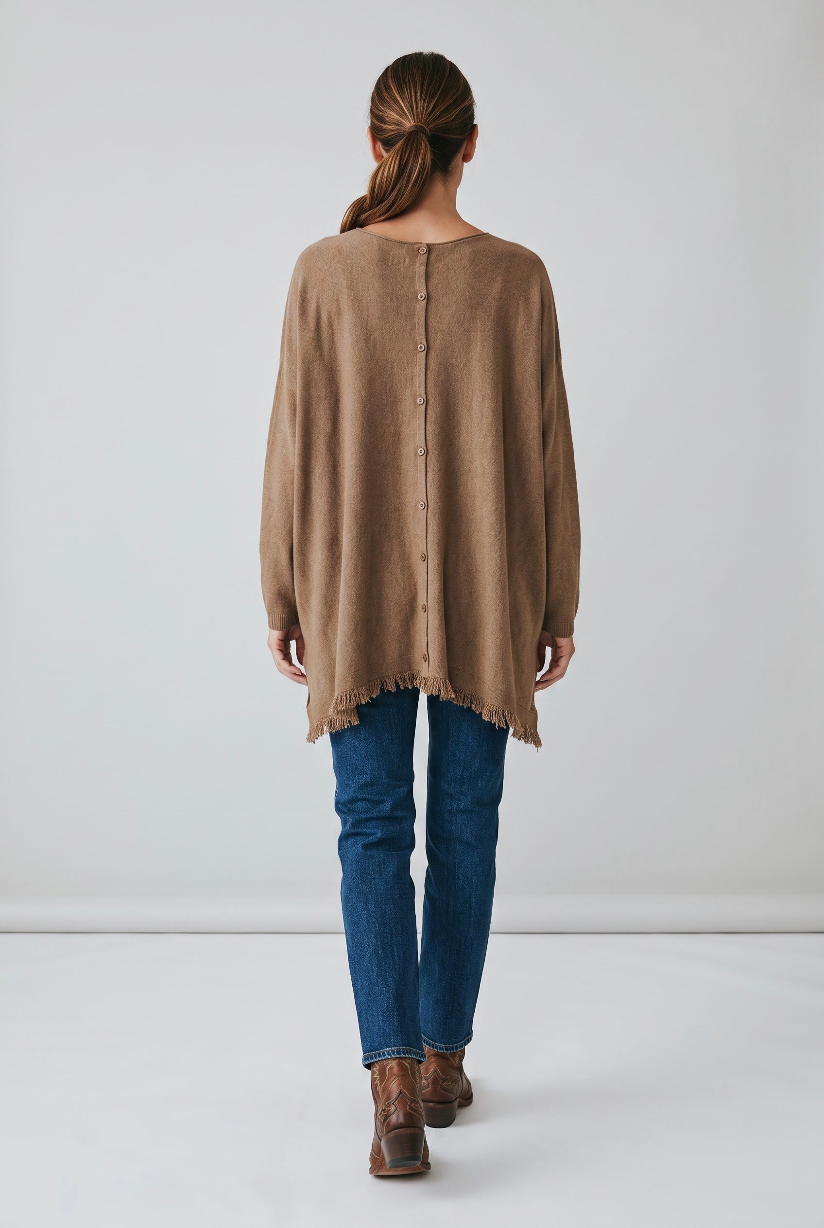 Jersey "Botones" Camel