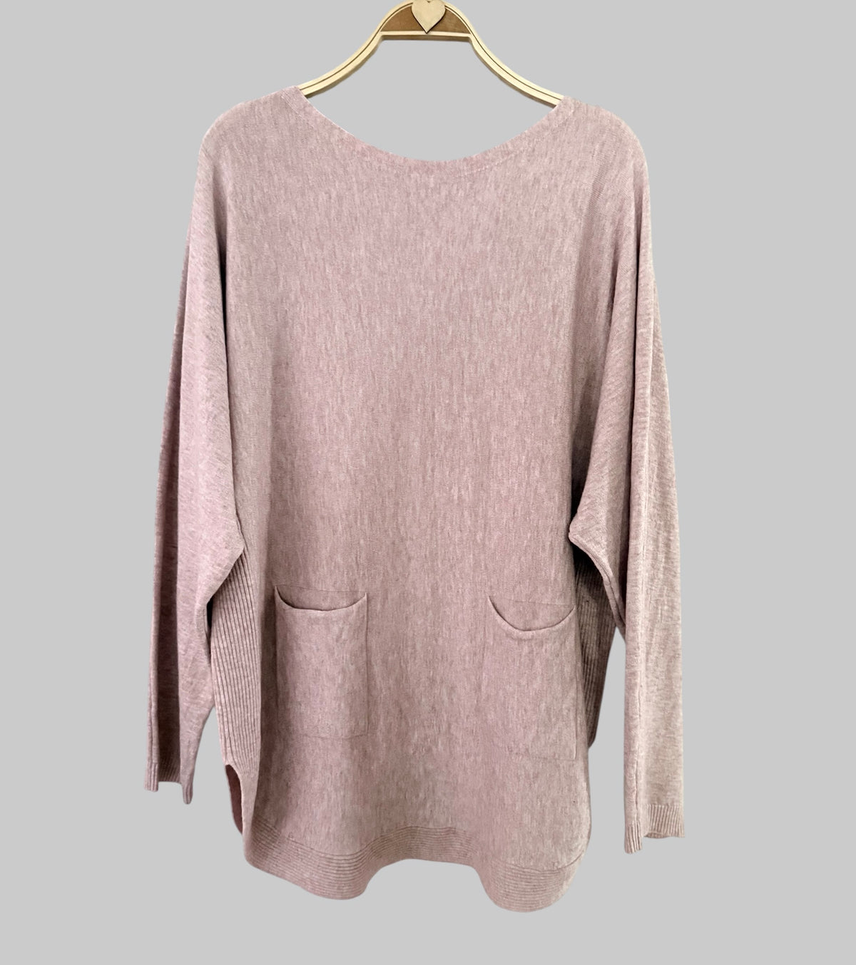 Jersey "Básico Redondeado" rosa