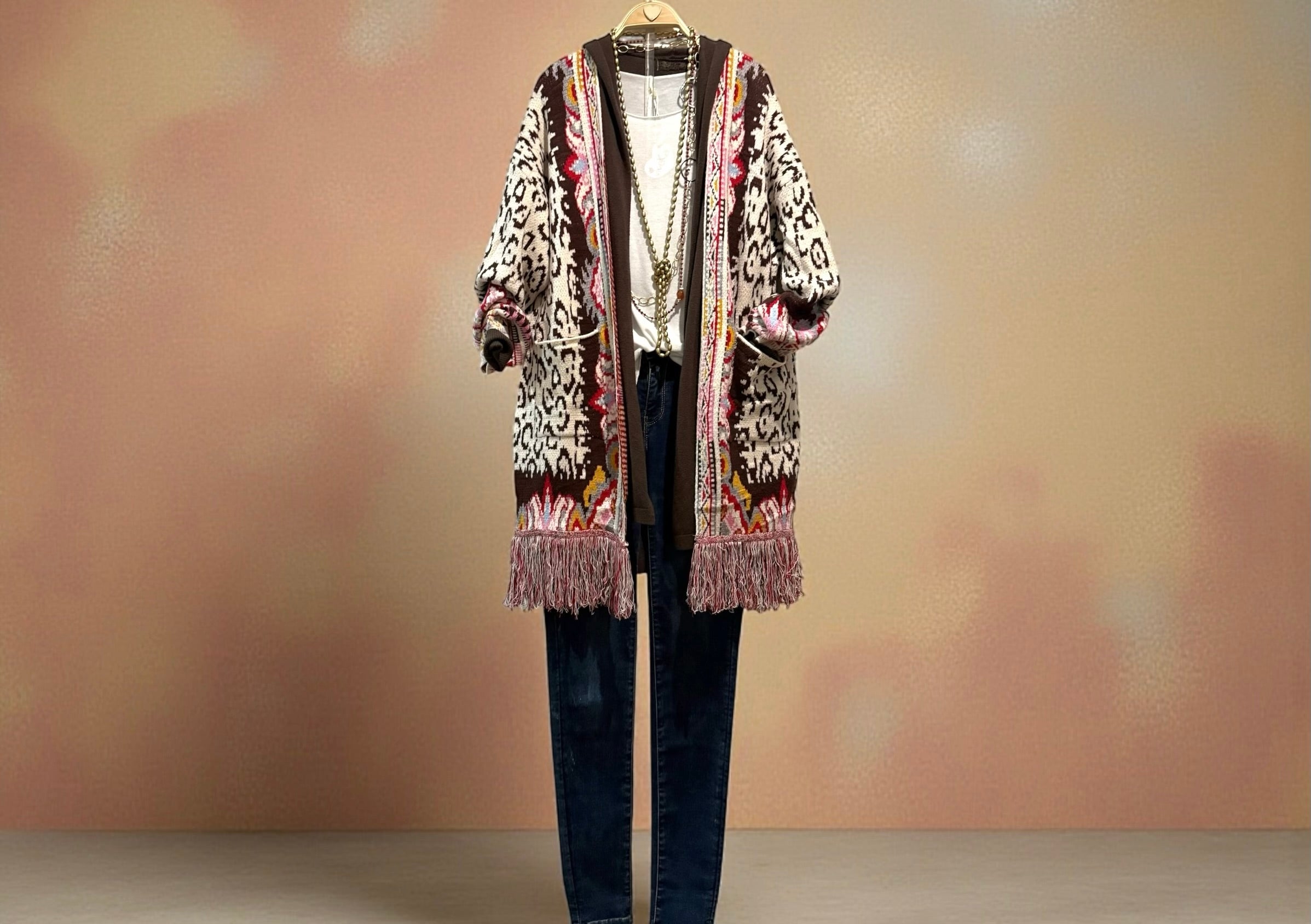 Chaqueta "Hippie Leo" claro