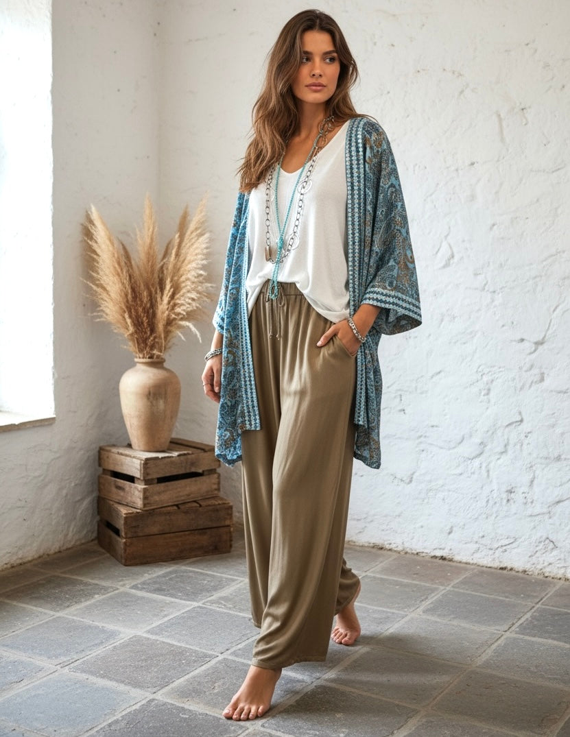 Kimono "India Halago" medio