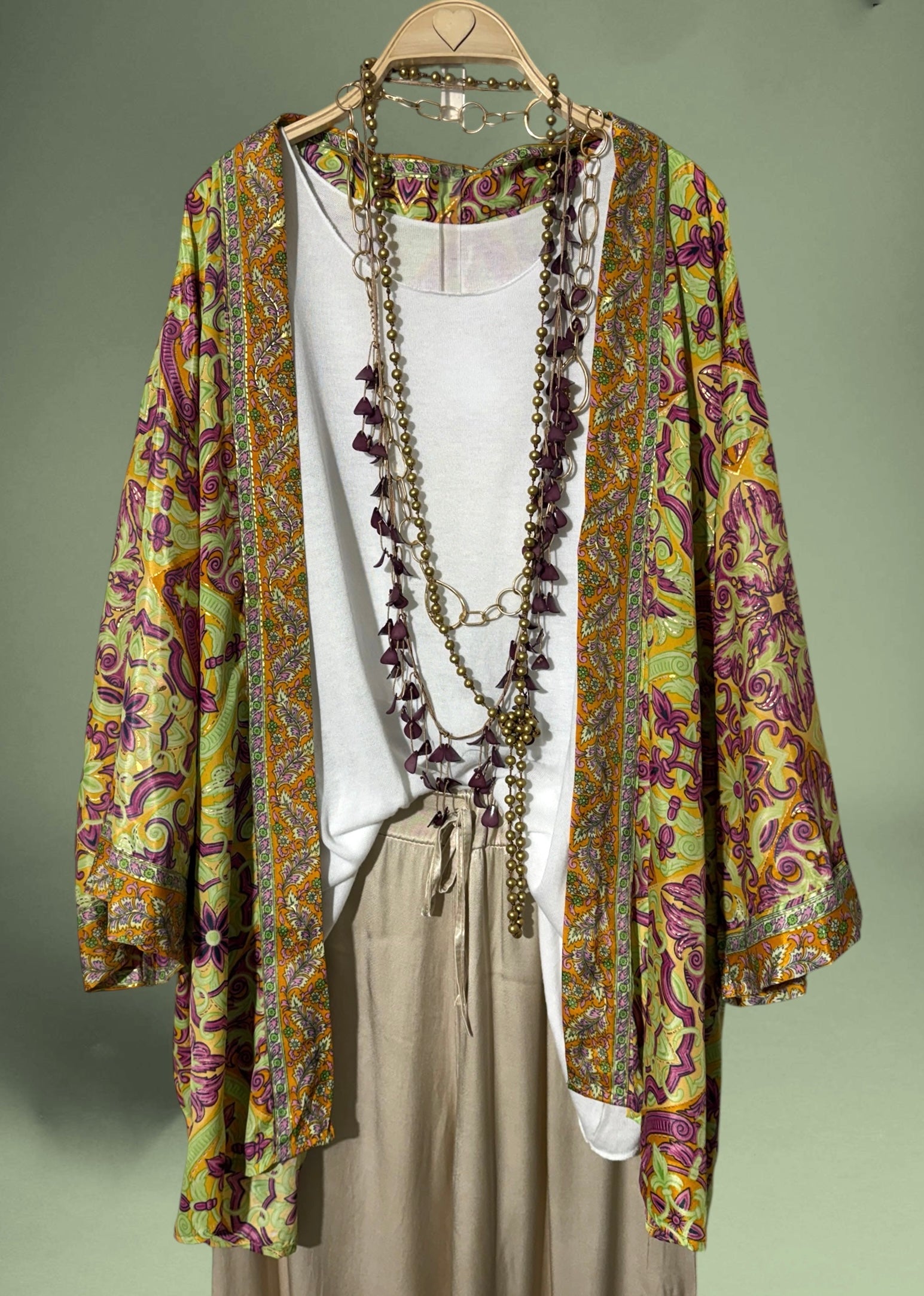 Kimono "Anaka Vida" gold