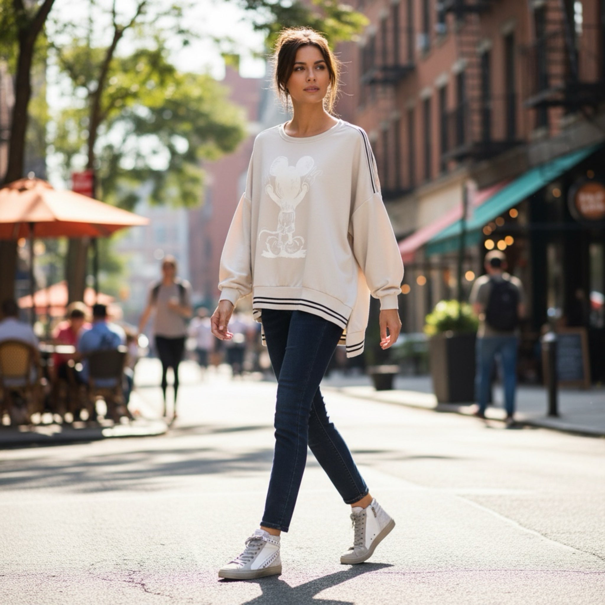 Sudadera "Over Mickey"