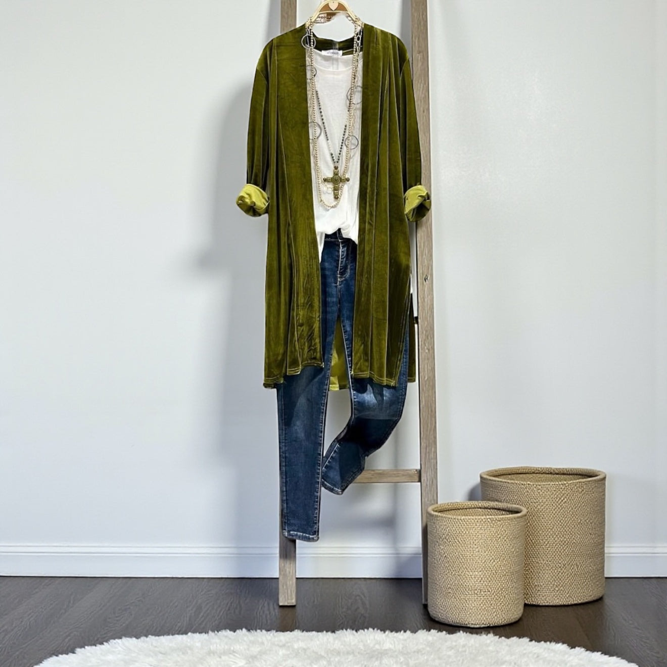 Kimono/Levita "Giorgia" verde