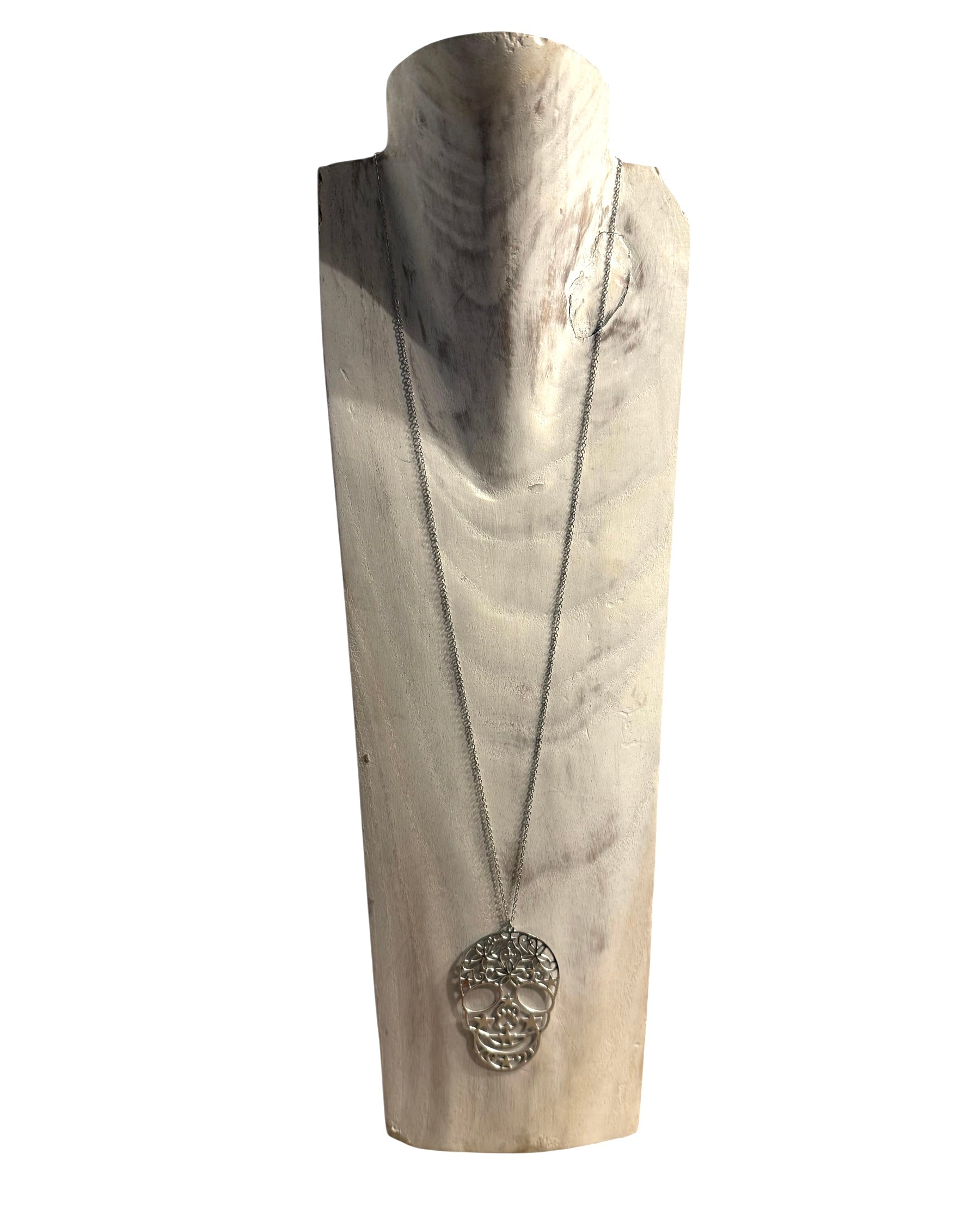 Cadena "Calaca" plata