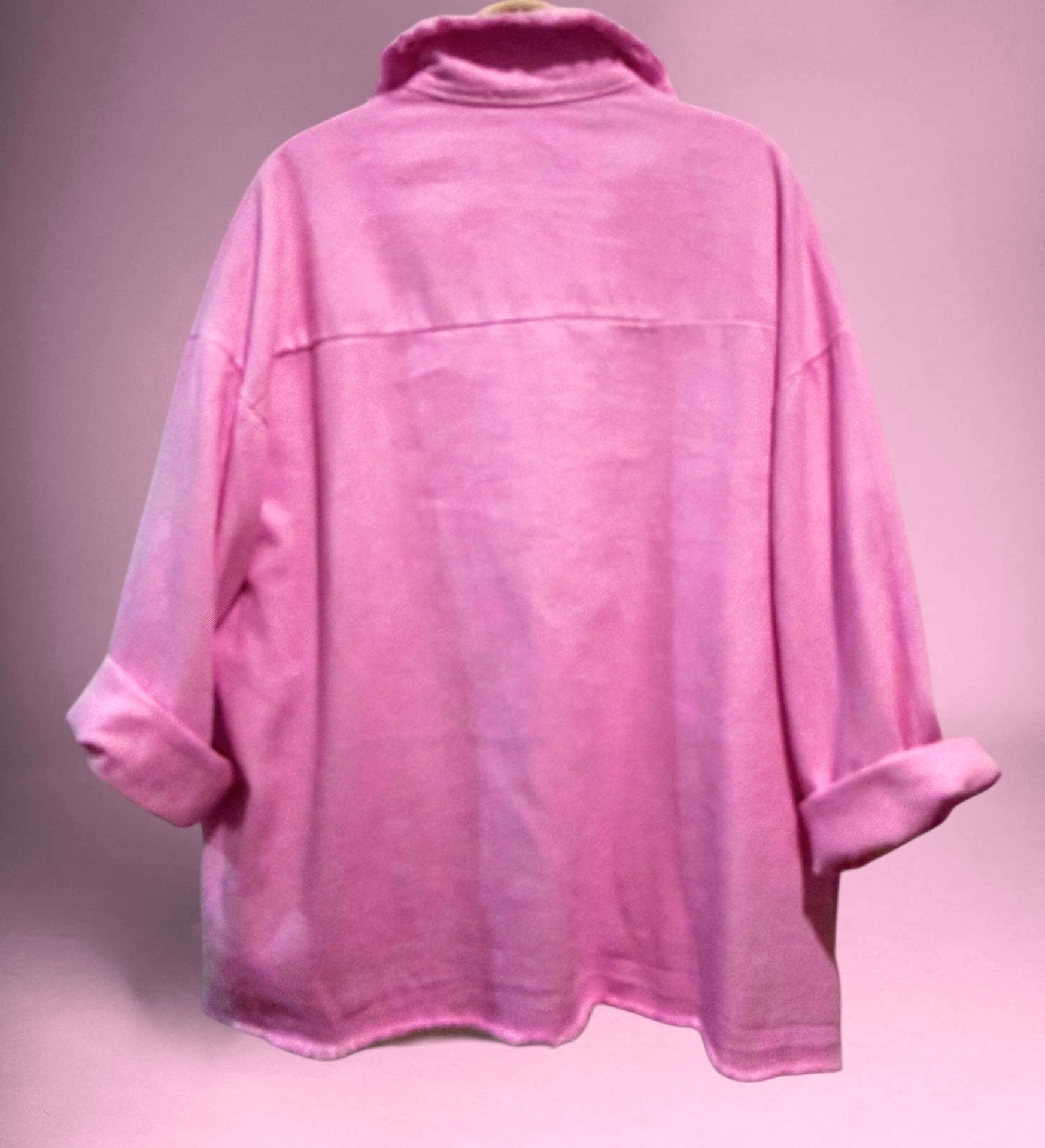 Sobrecamisa "Mafalda" rosa chicle
