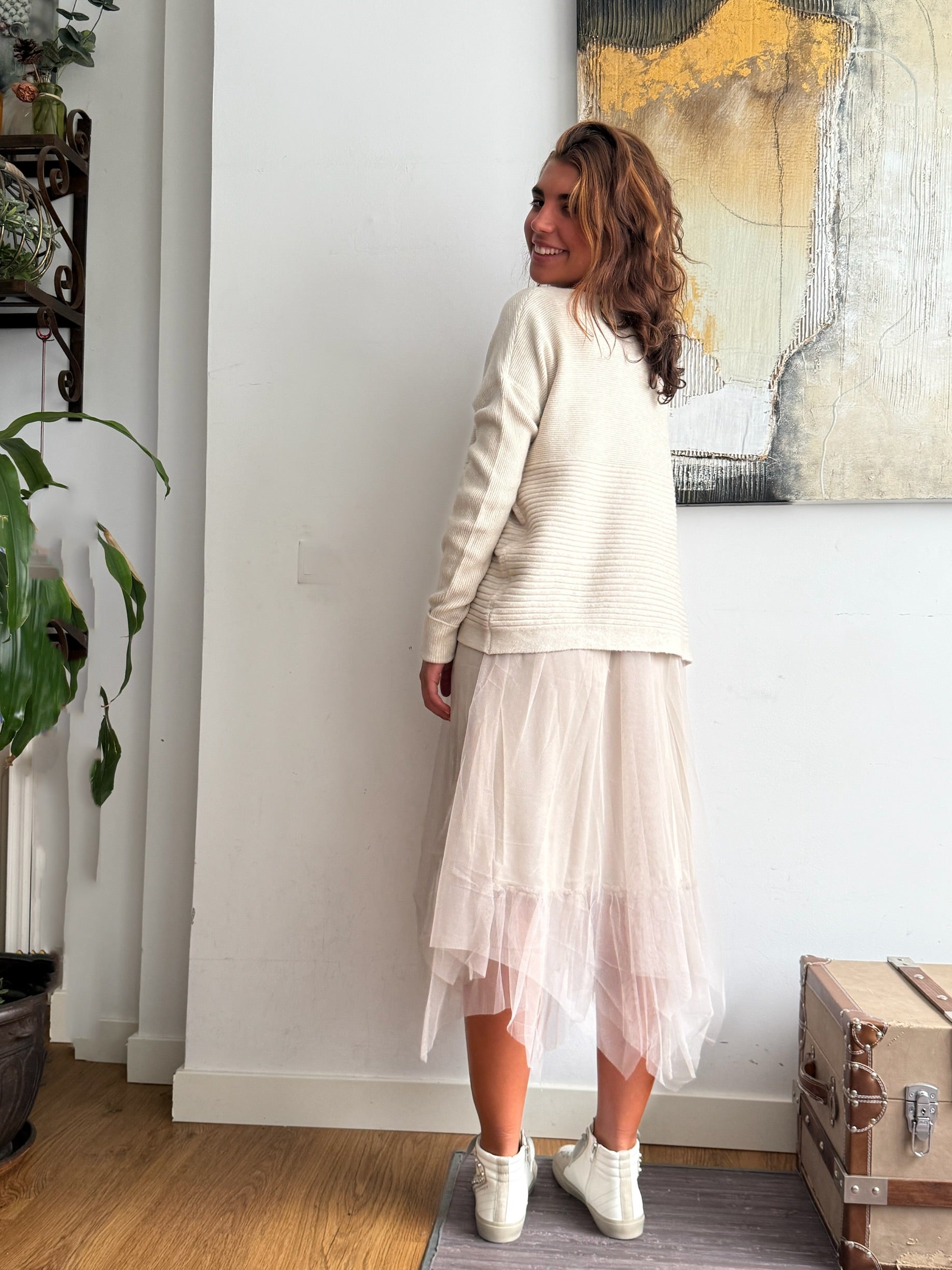 Vestido con Jersey "Pupa"