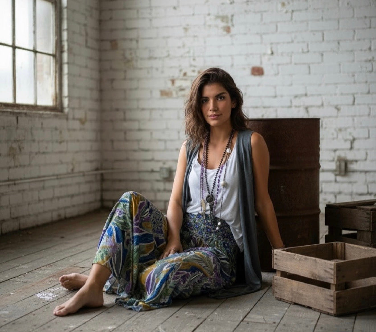Falda pantalón "India Must"