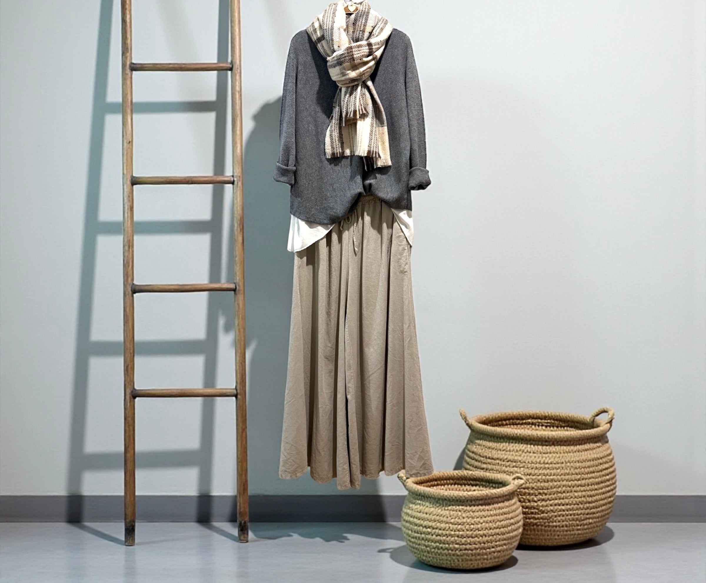 Jersey "Gemma" pico gris