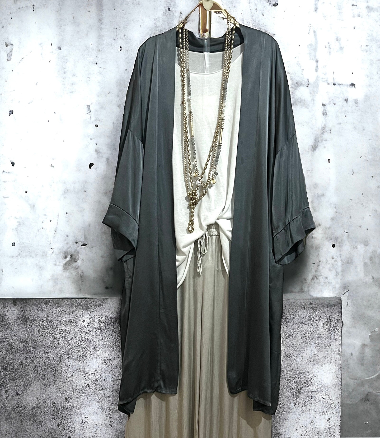 Kimono "Mireia" cobalto