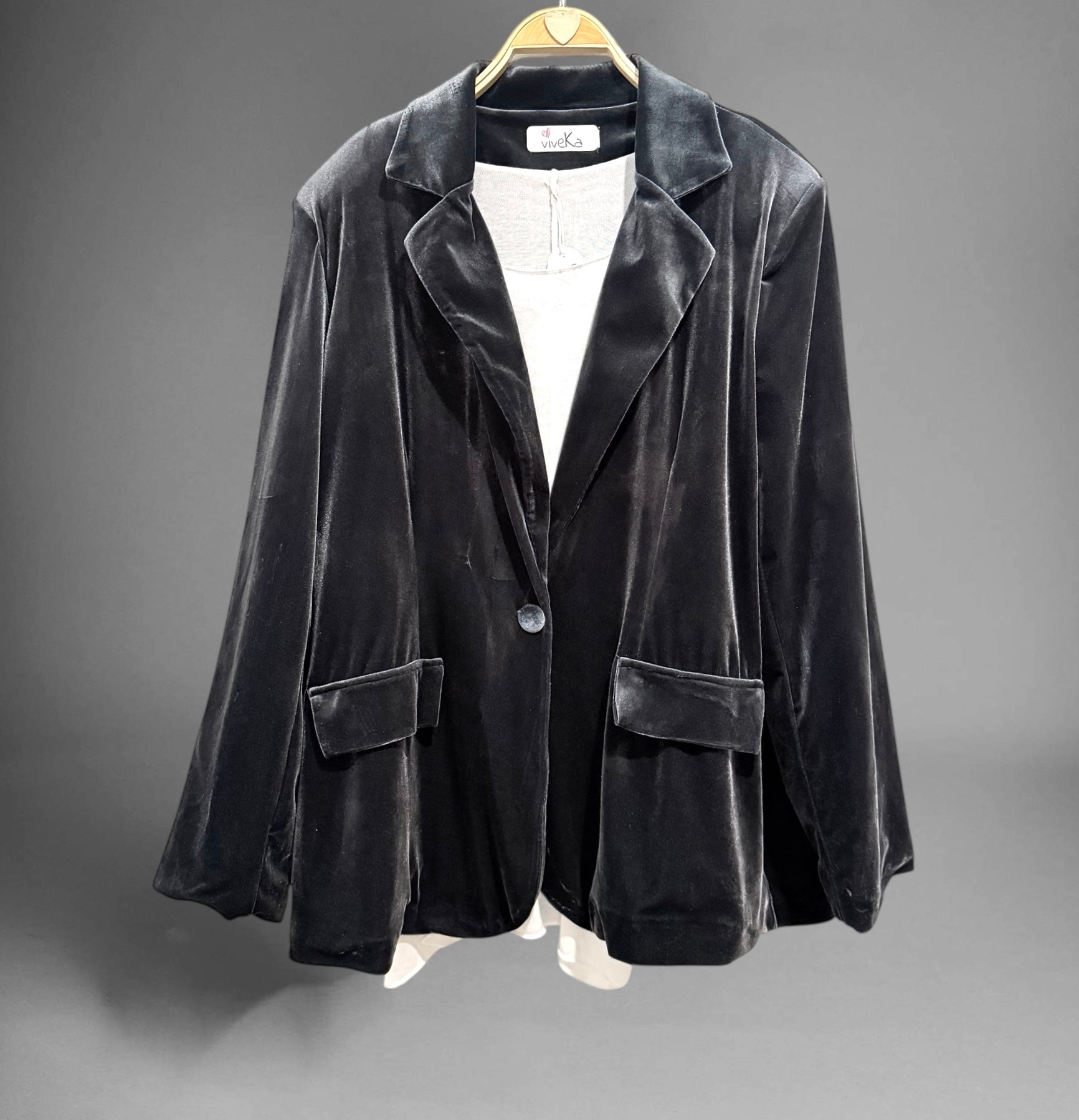 Blazer "Giorgia" gris antracita