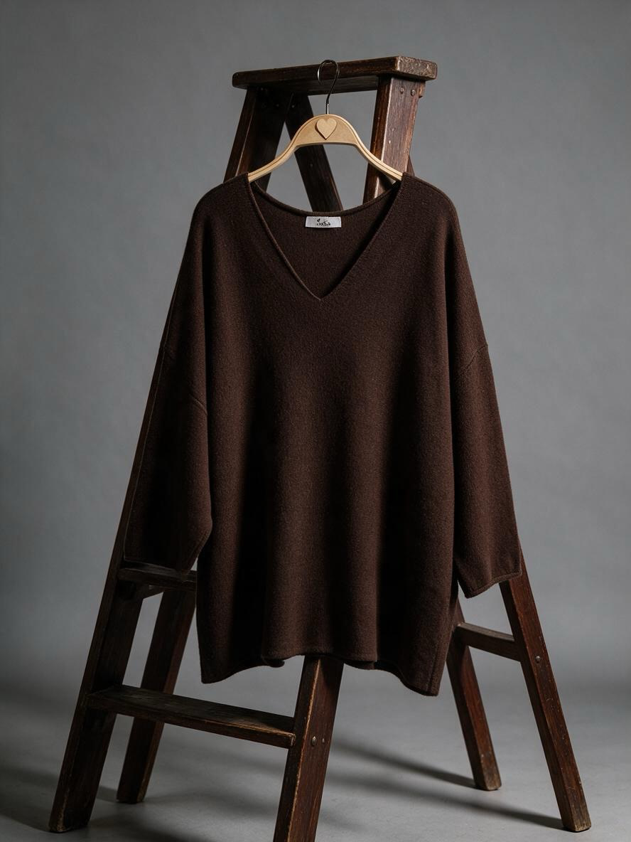 Jersey "Over Gemma" chocolate