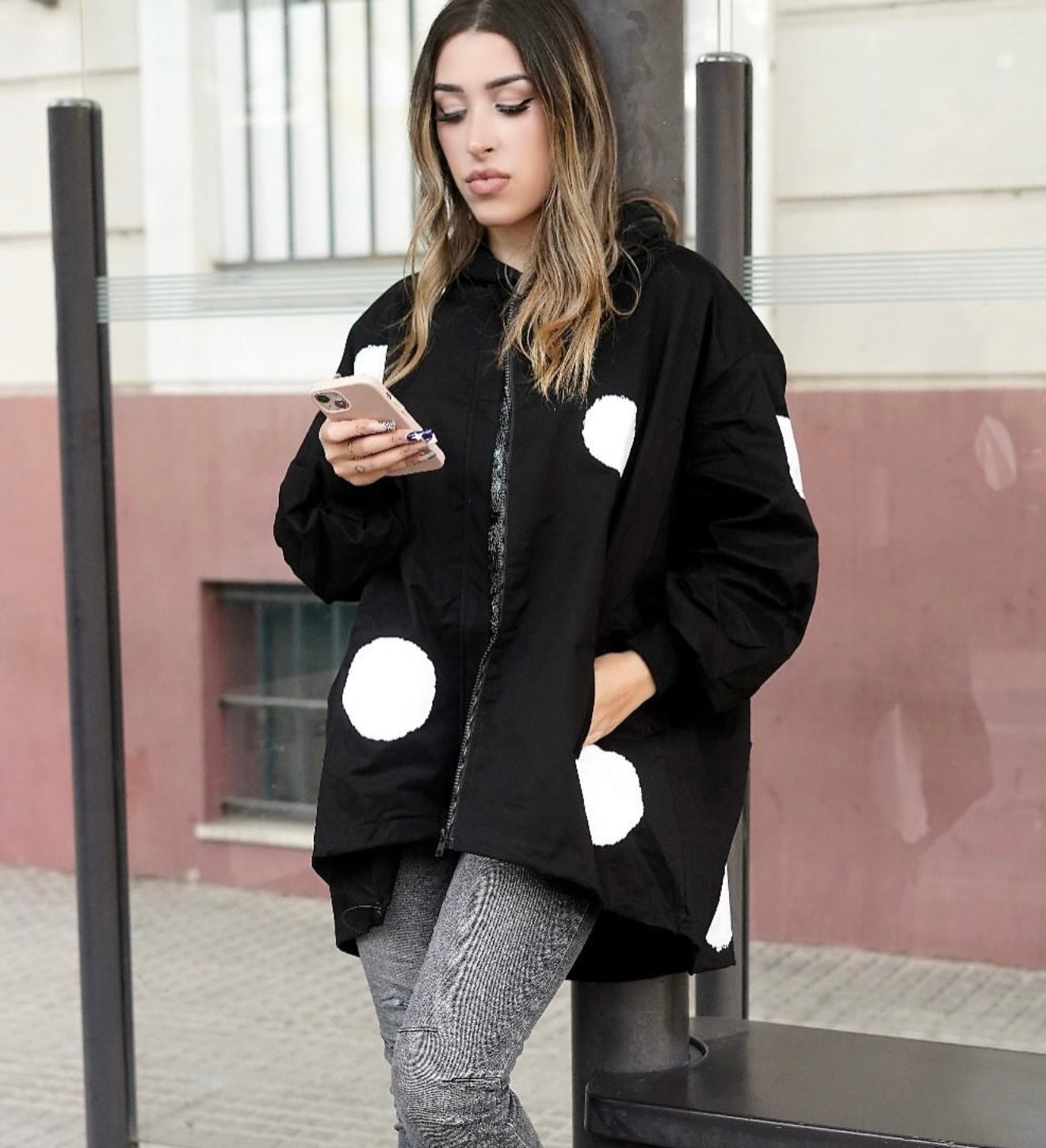 Chaqueta "Over Topos"