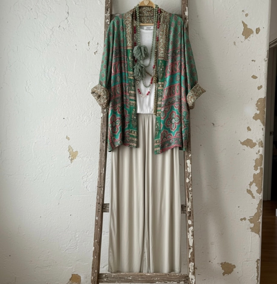 Kimono "Kira En Verdes"