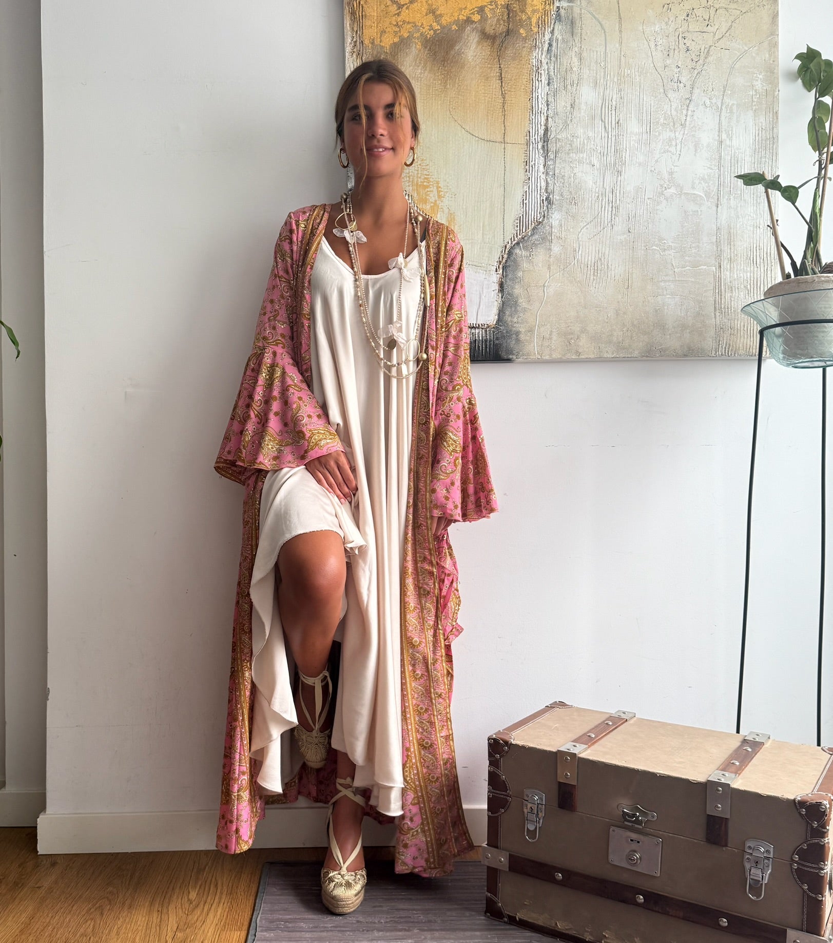 Kaftan "Samsara" rosa