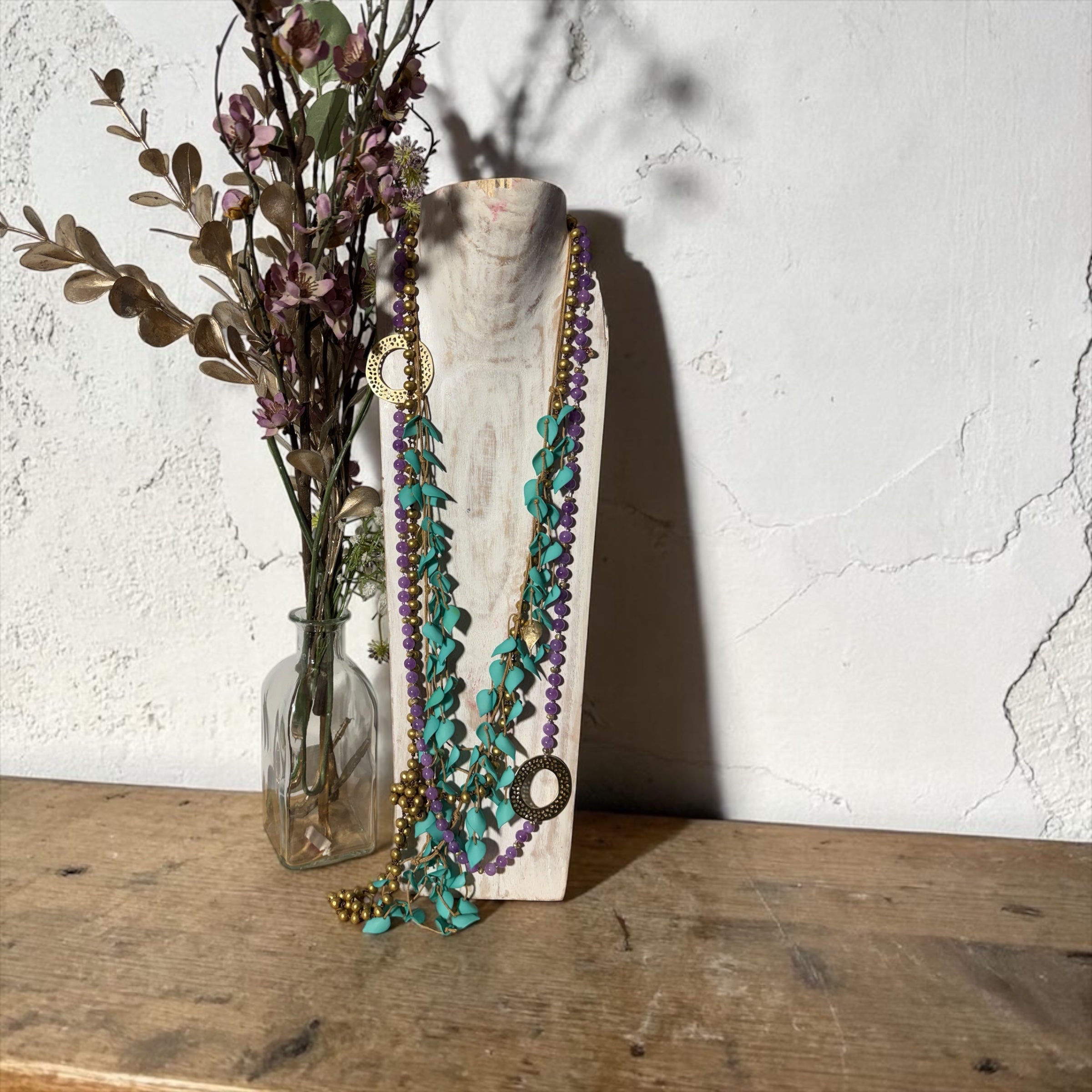 Collar "Nature" malva