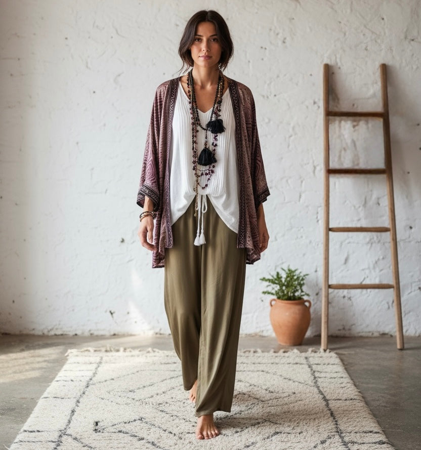 Kimono "Anaka Malva"