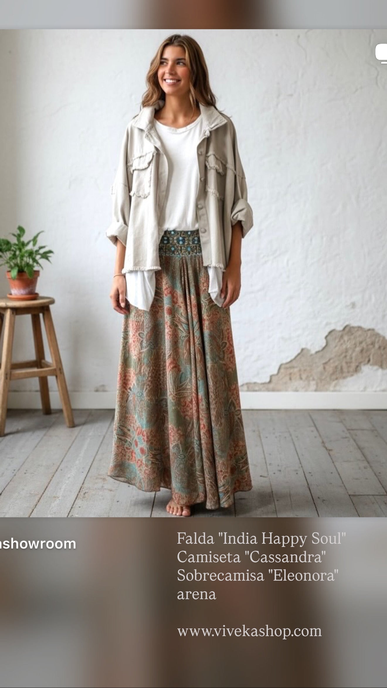 Falda pantalón "India Happy Soul"