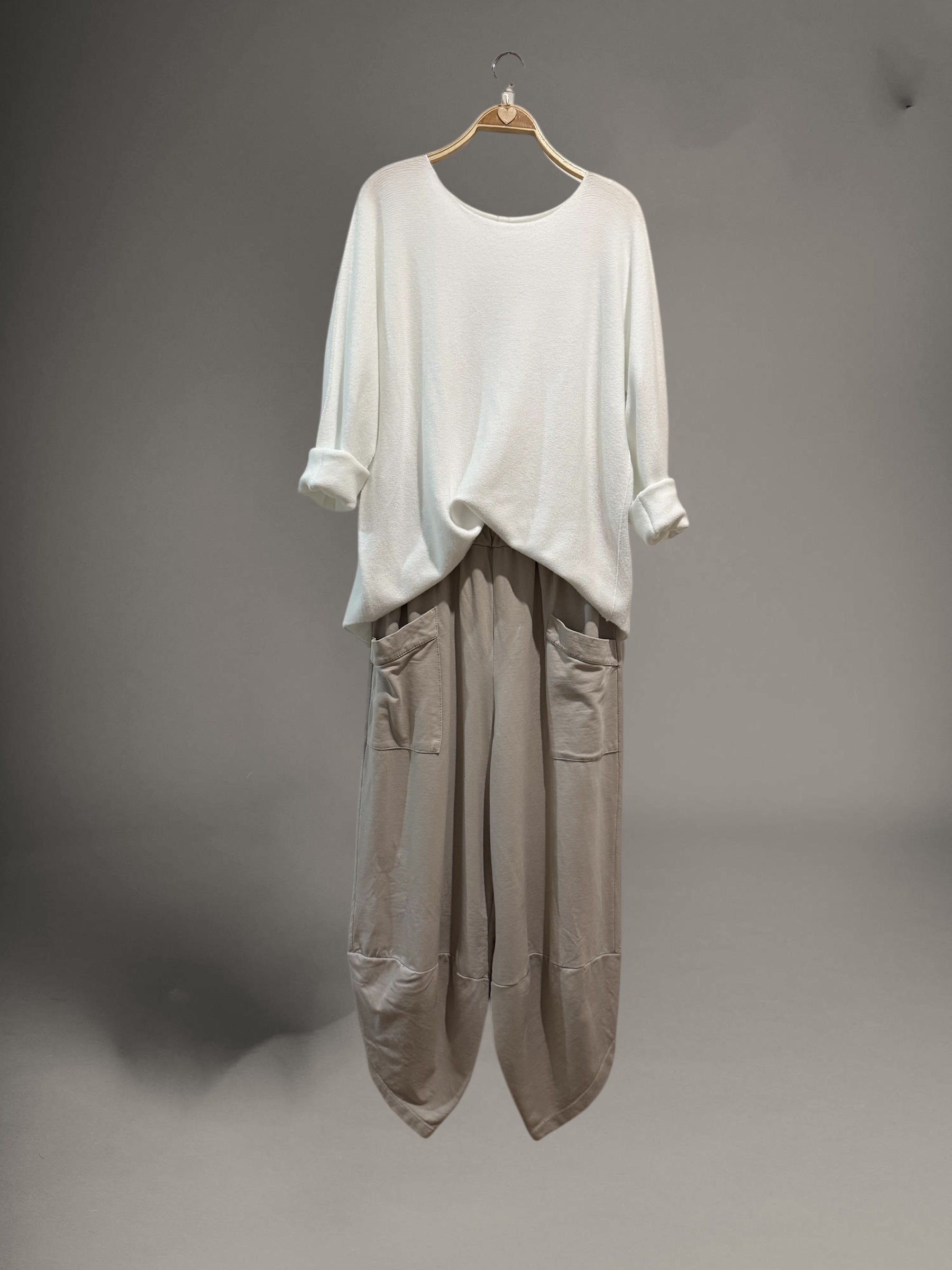 Jersey "Gemma" blanco