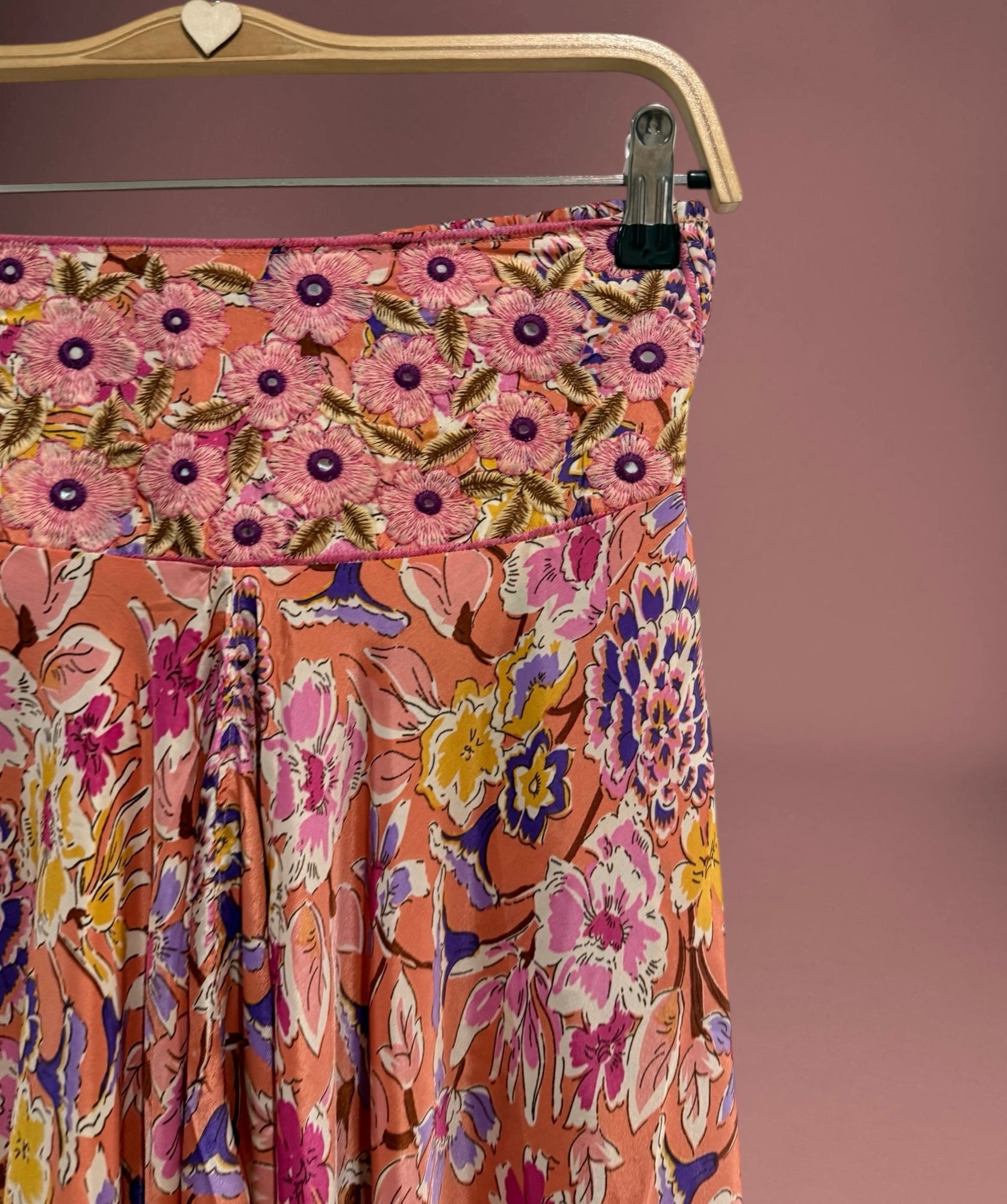 Falda pantalón "India Corales"