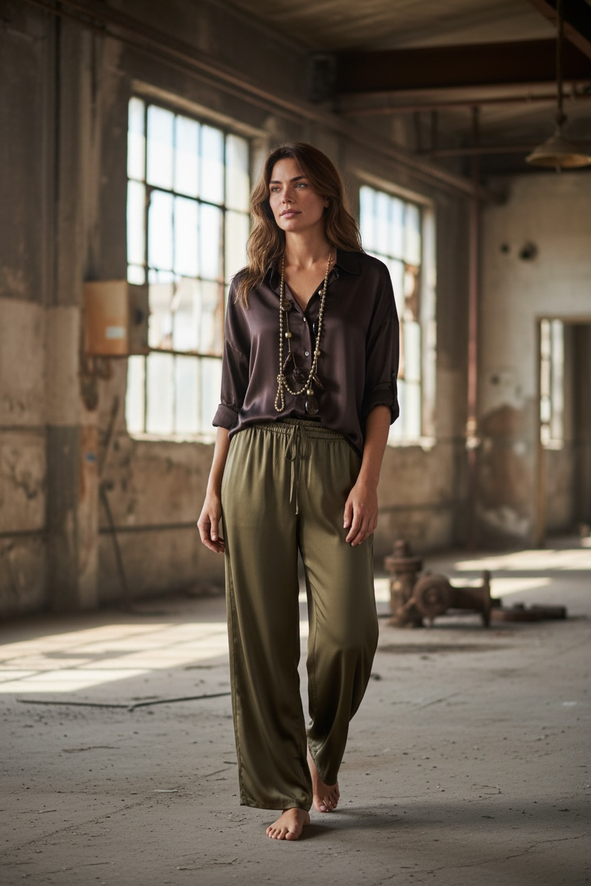 Blusa "Greta" chocolate