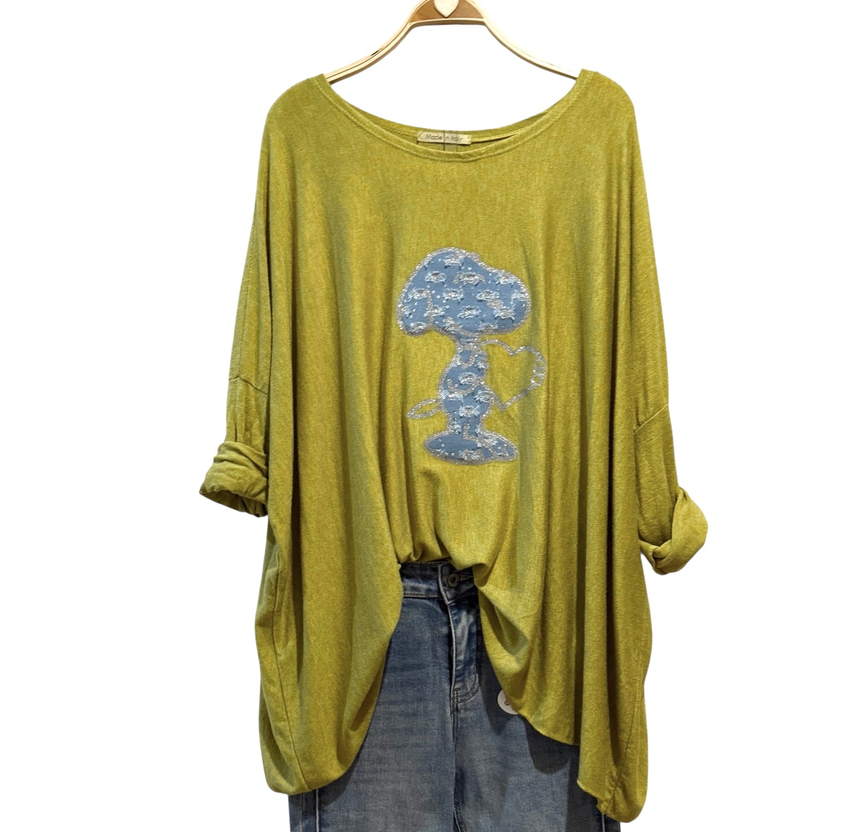 Jersey "Over Must Love" aguacate