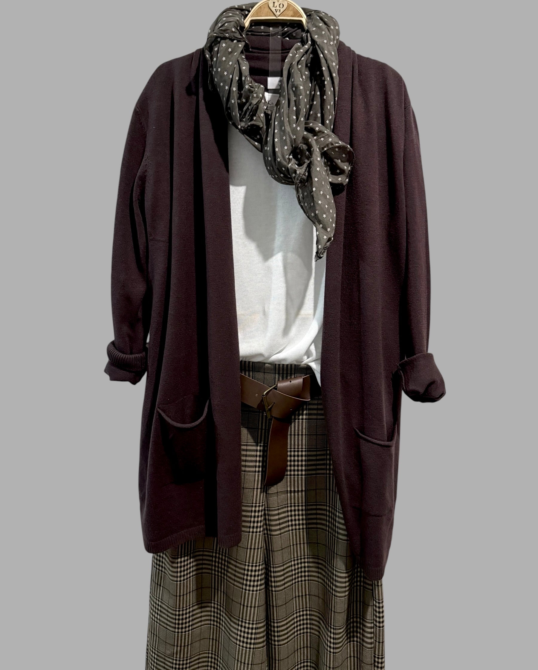 Chaqueta "Básica" marrón